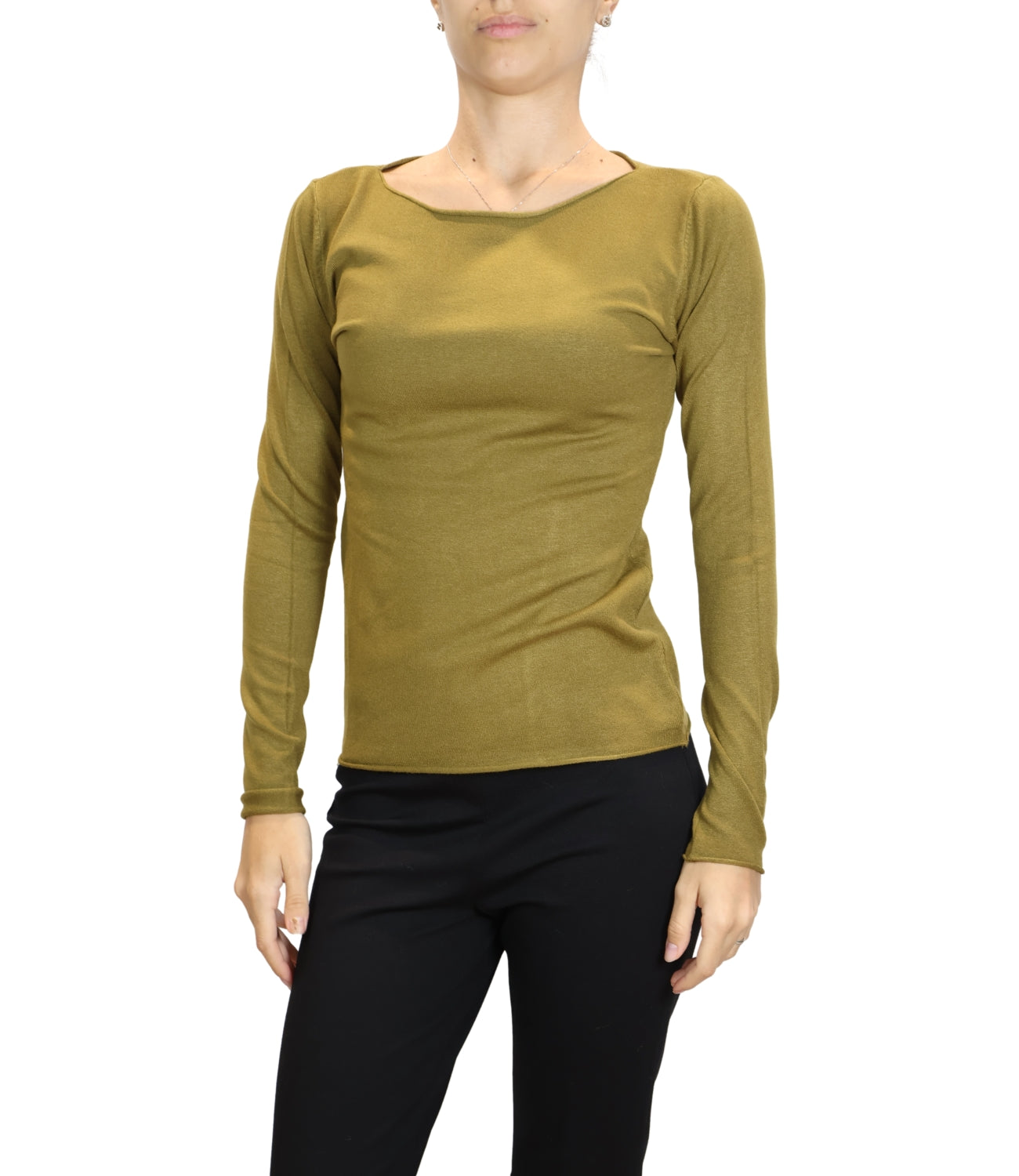 Maglia Susy Mix 260902 Donna - Verde Oliva