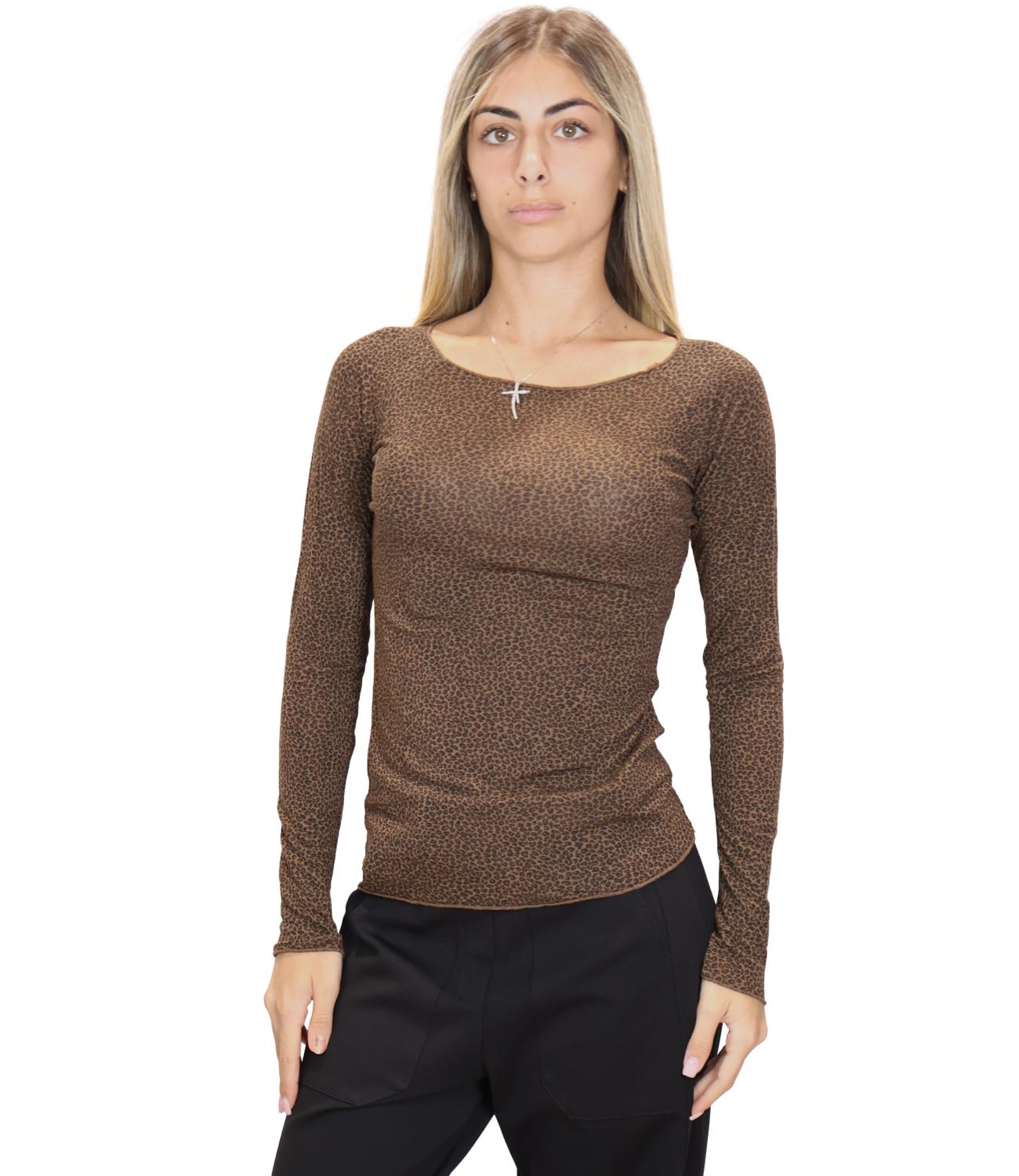Maglia Susy Mix 2782 Donna - Cioccolato
