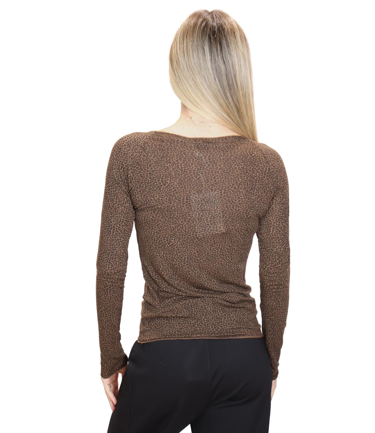 Maglia Susy Mix 2782 Donna - Cioccolato