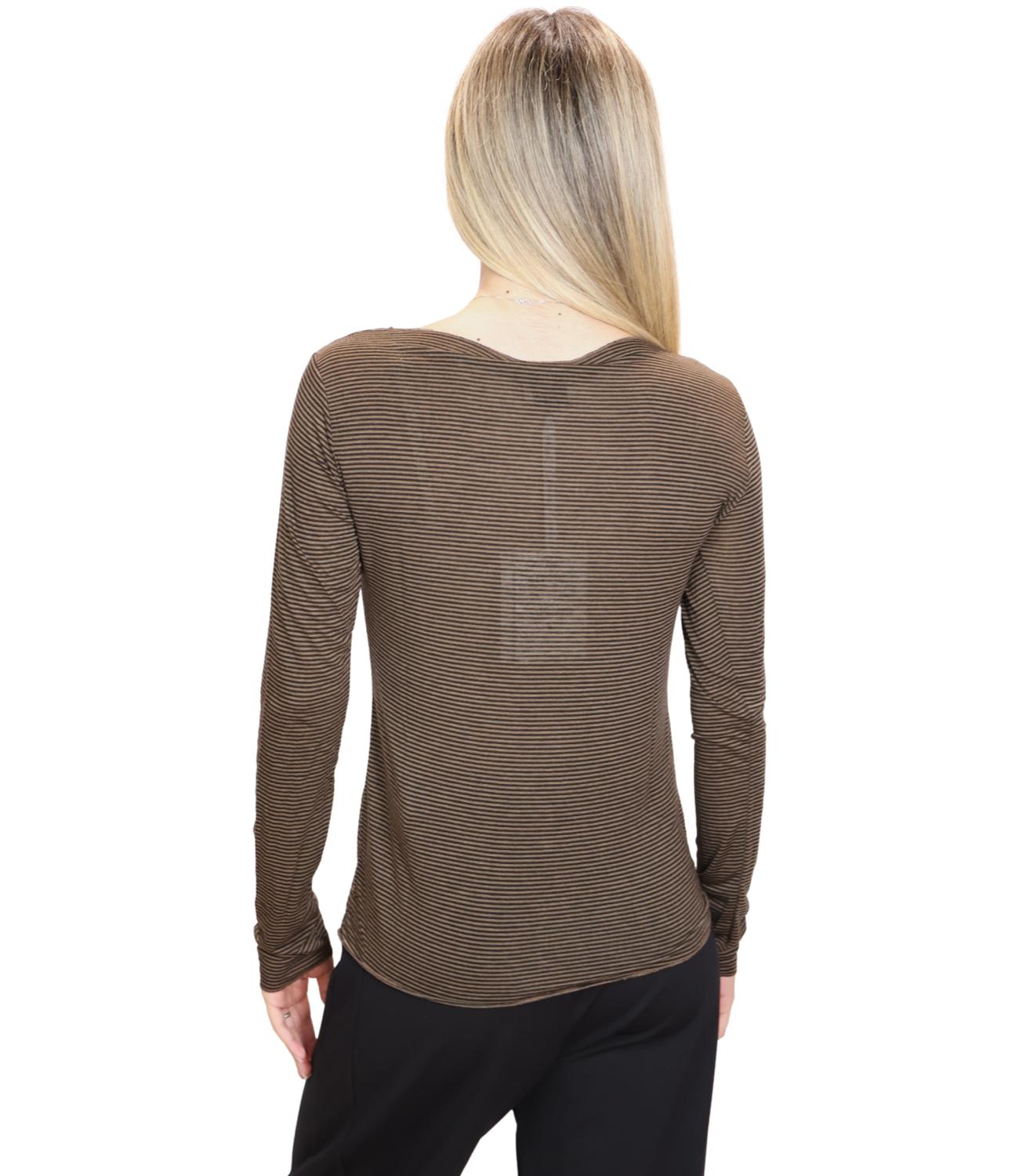 Maglia Susy Mix 2787 Donna - Cioccolato