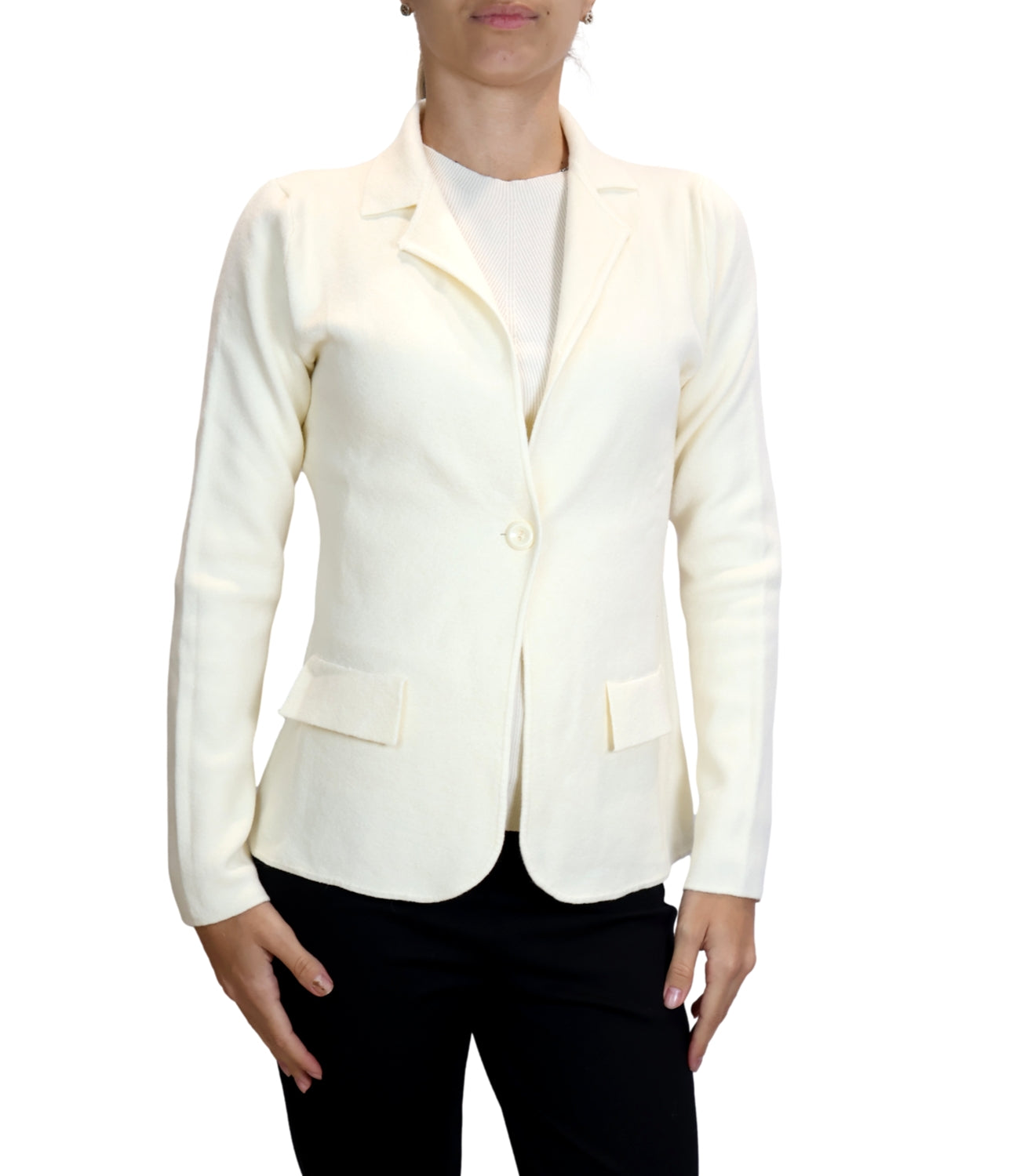 Giacchina Susy Mix 51361 Donna - Latte