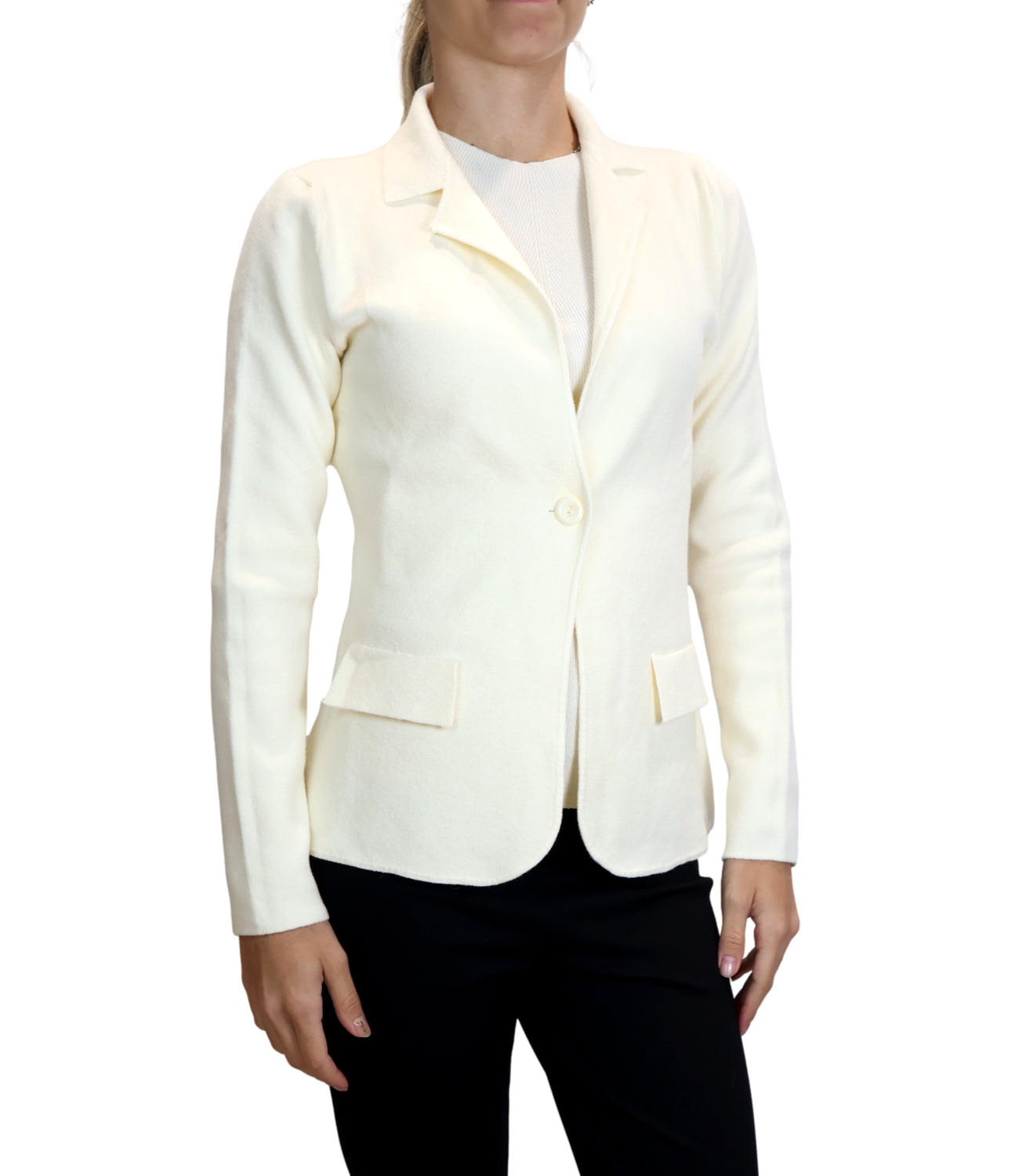 Giacchina Susy Mix 51361 Donna - Latte