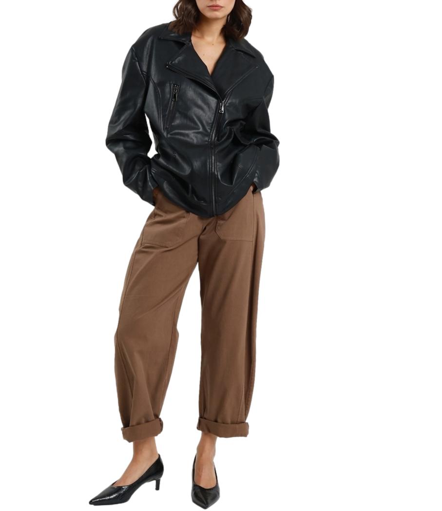 Pantalone Susy Mix 58300P27 Donna - Sigaro