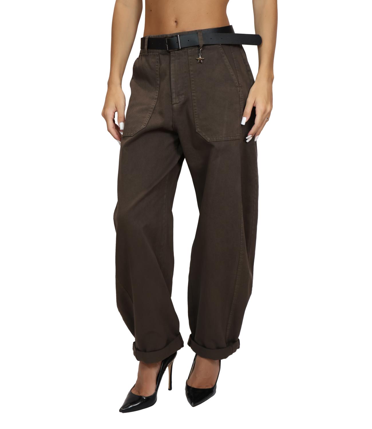 Pantalone Susy Mix 58300PEA Donna - Moro