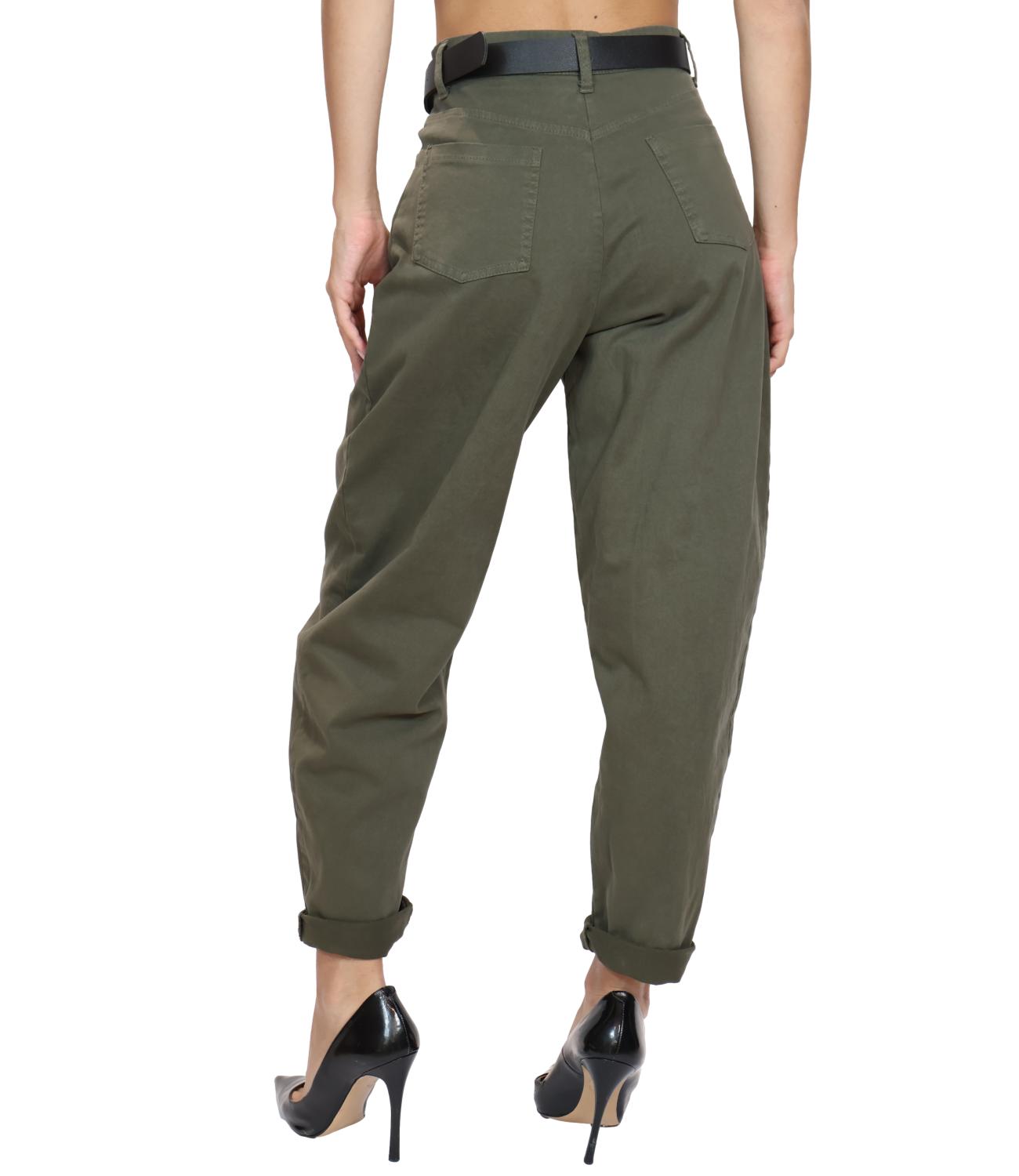 Pantalone Susy Mix 60285PMTR Donna - Militare