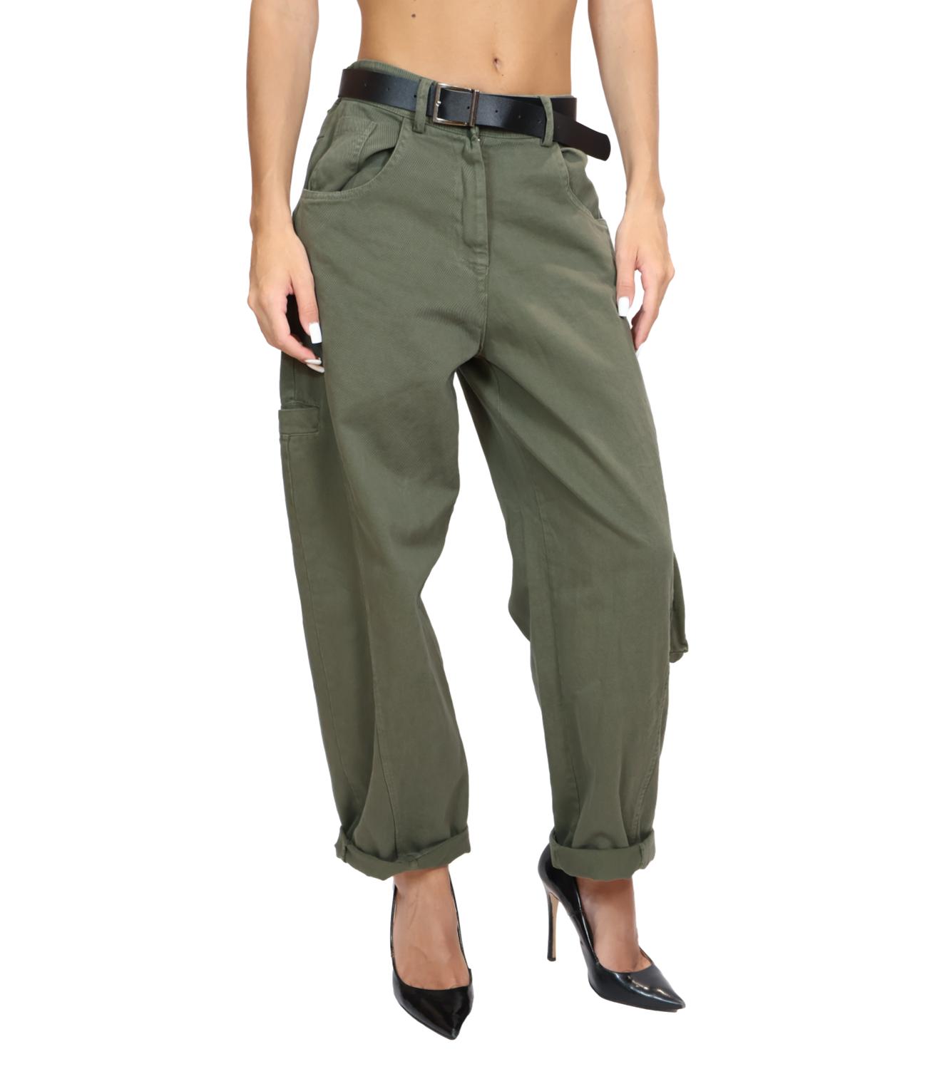 Pantalone Susy Mix 61048P Donna - Militare