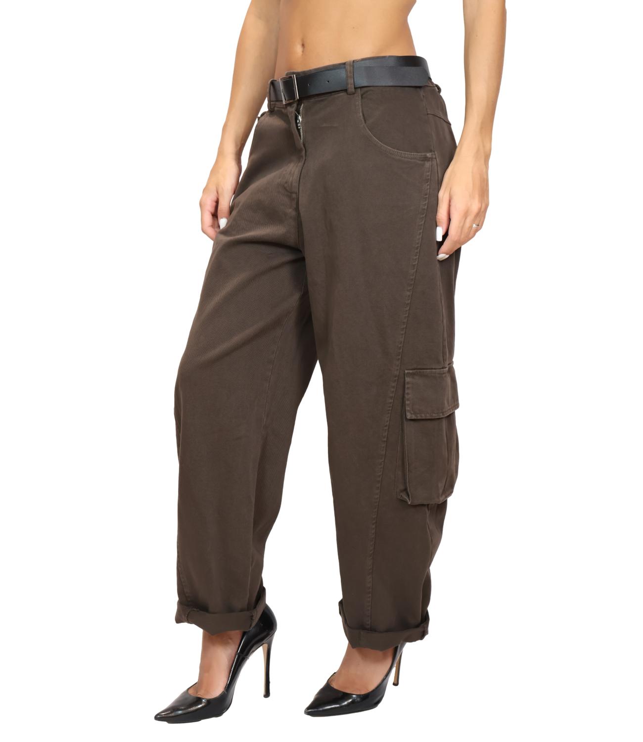 Pantalone Susy Mix 61048P Donna - Moro