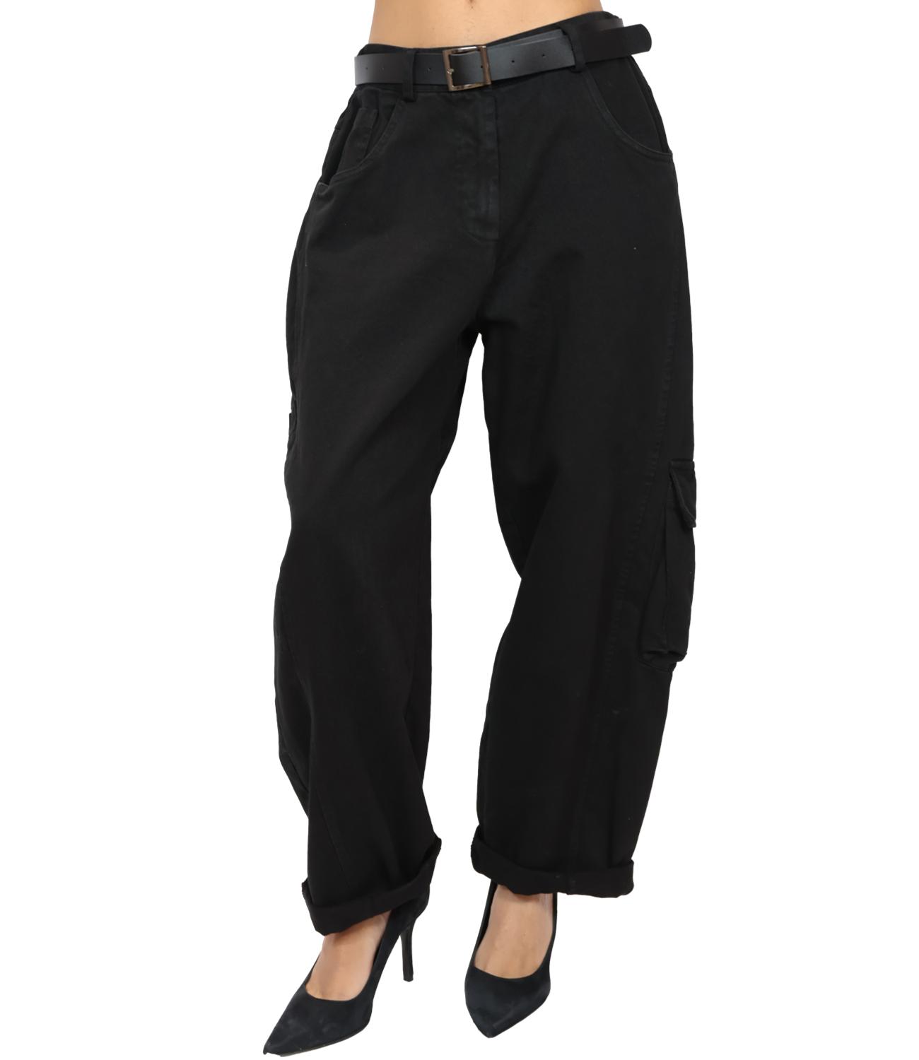 Pantalone Susy Mix 61048P Donna - Nero