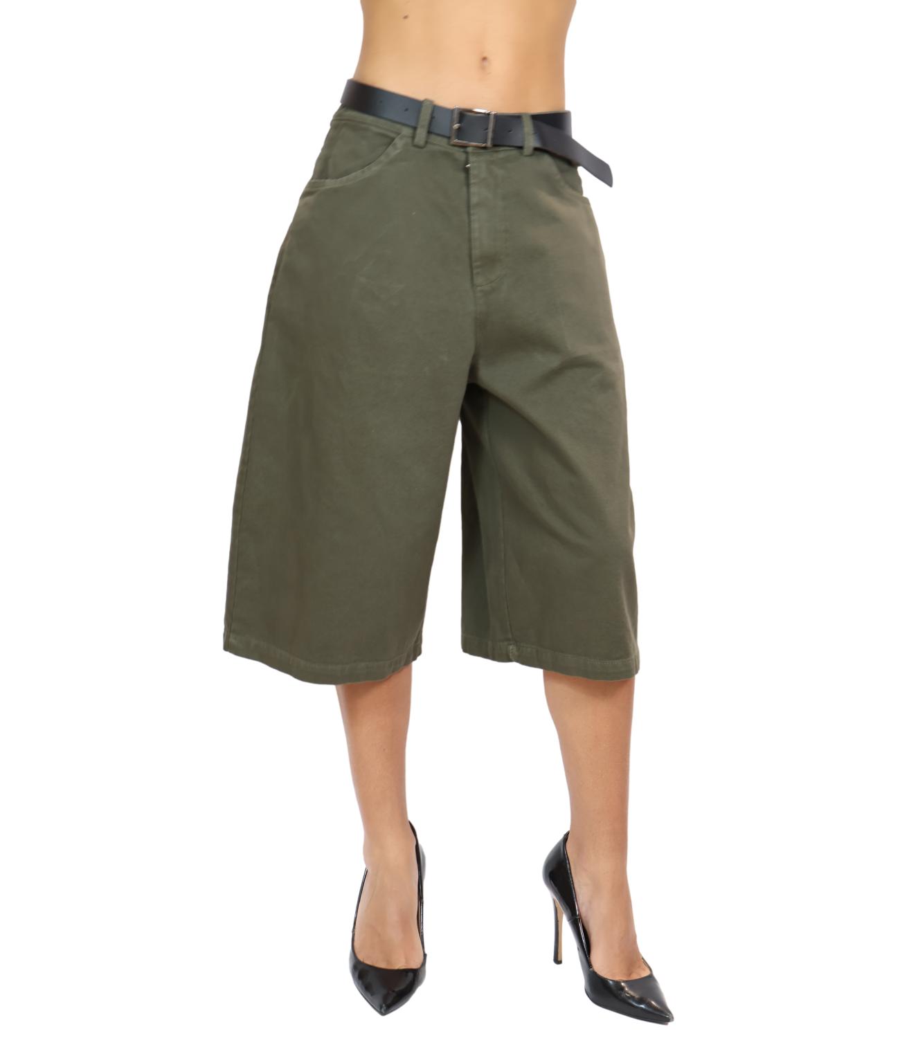 Bermuda Susy Mix 61313PEA Donna - Militare