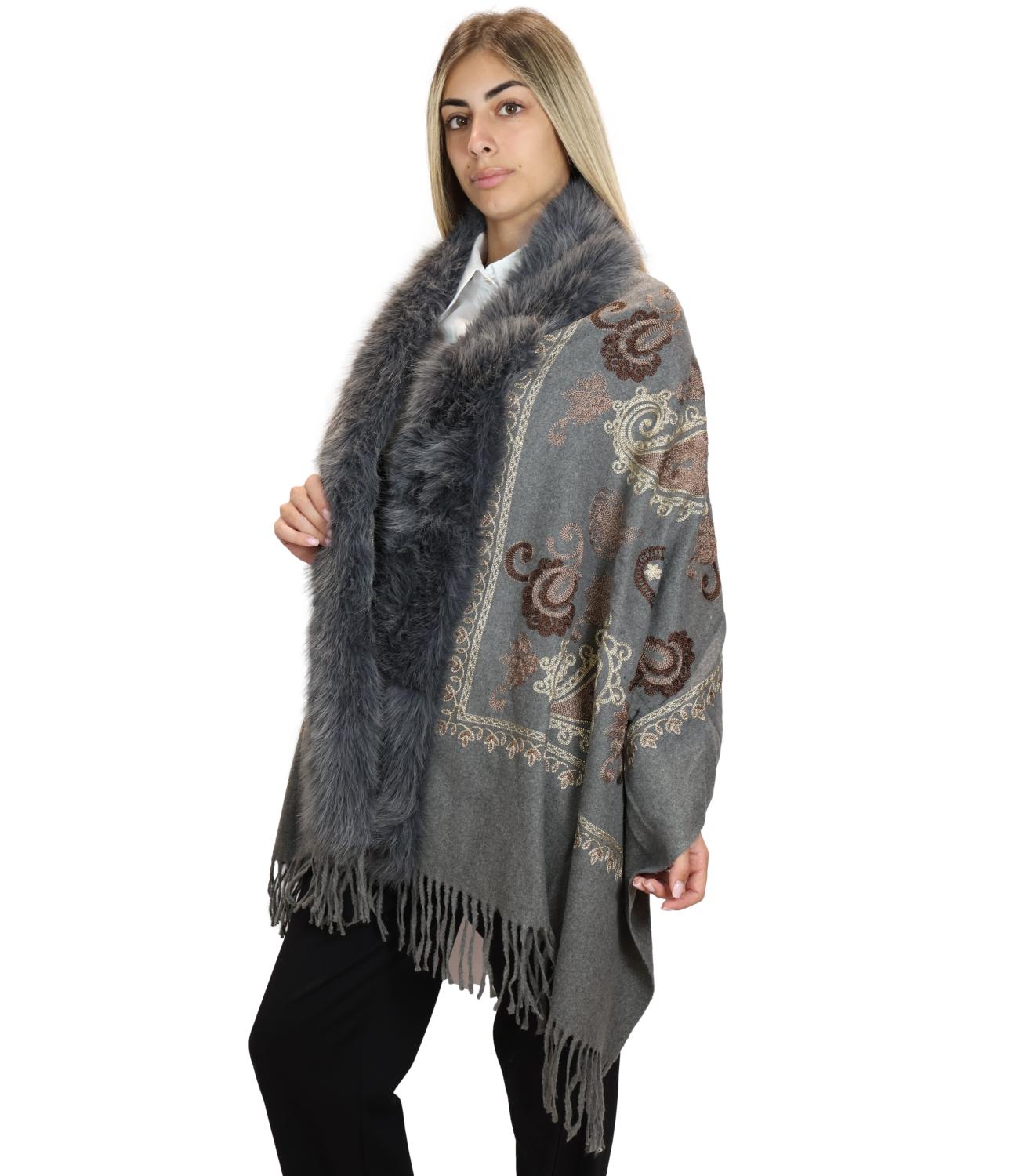 Stola Susy Mix 9717RE Donna - Grigio