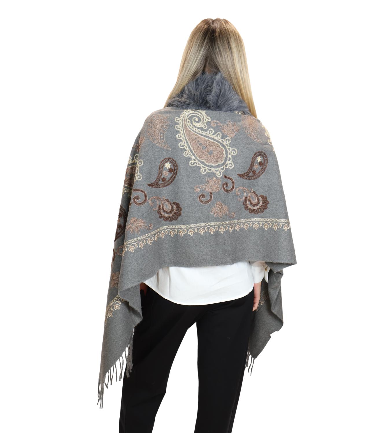 Stola Susy Mix 9717RE Donna - Grigio