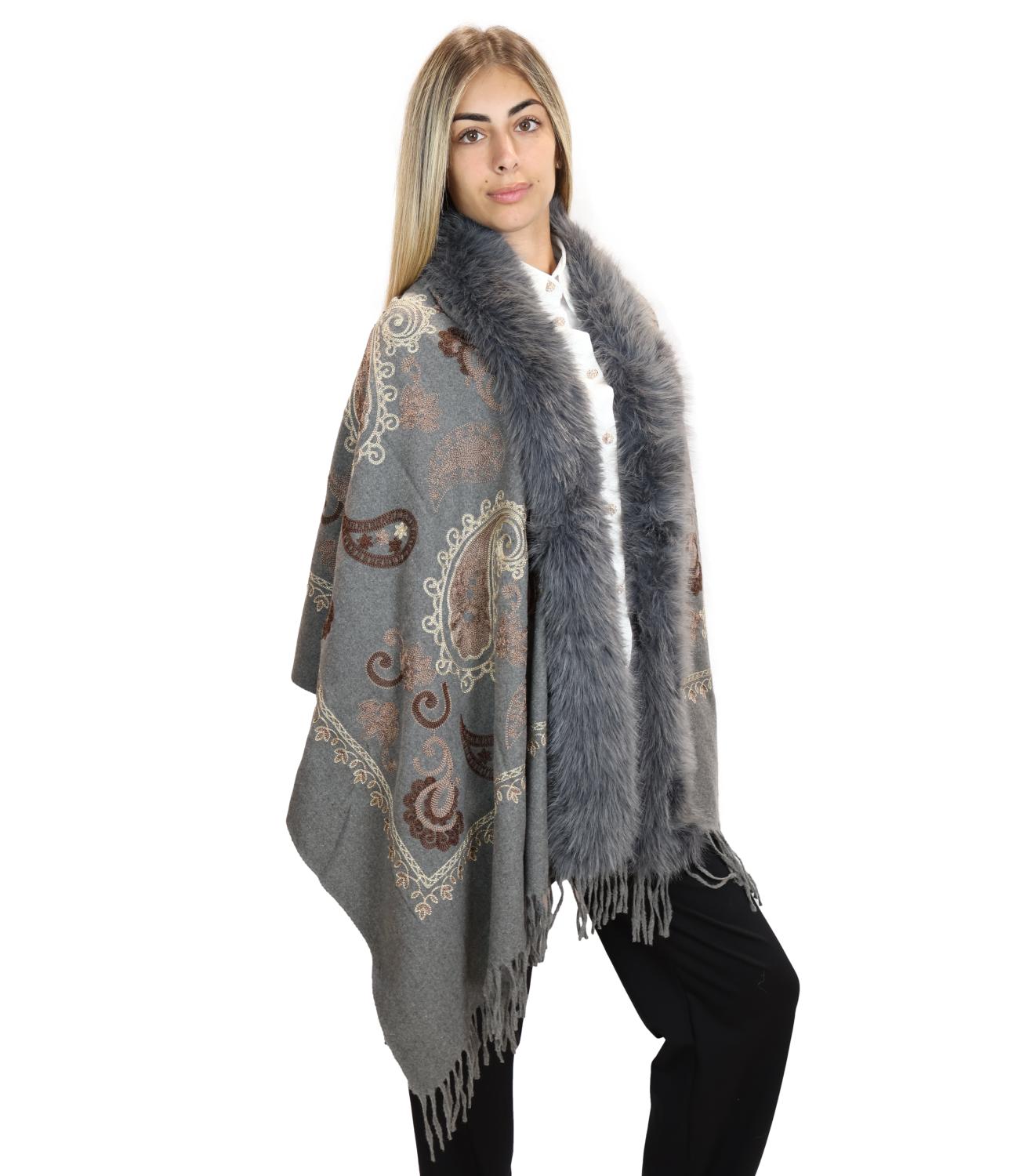 Stola Susy Mix 9717RE Donna - Grigio