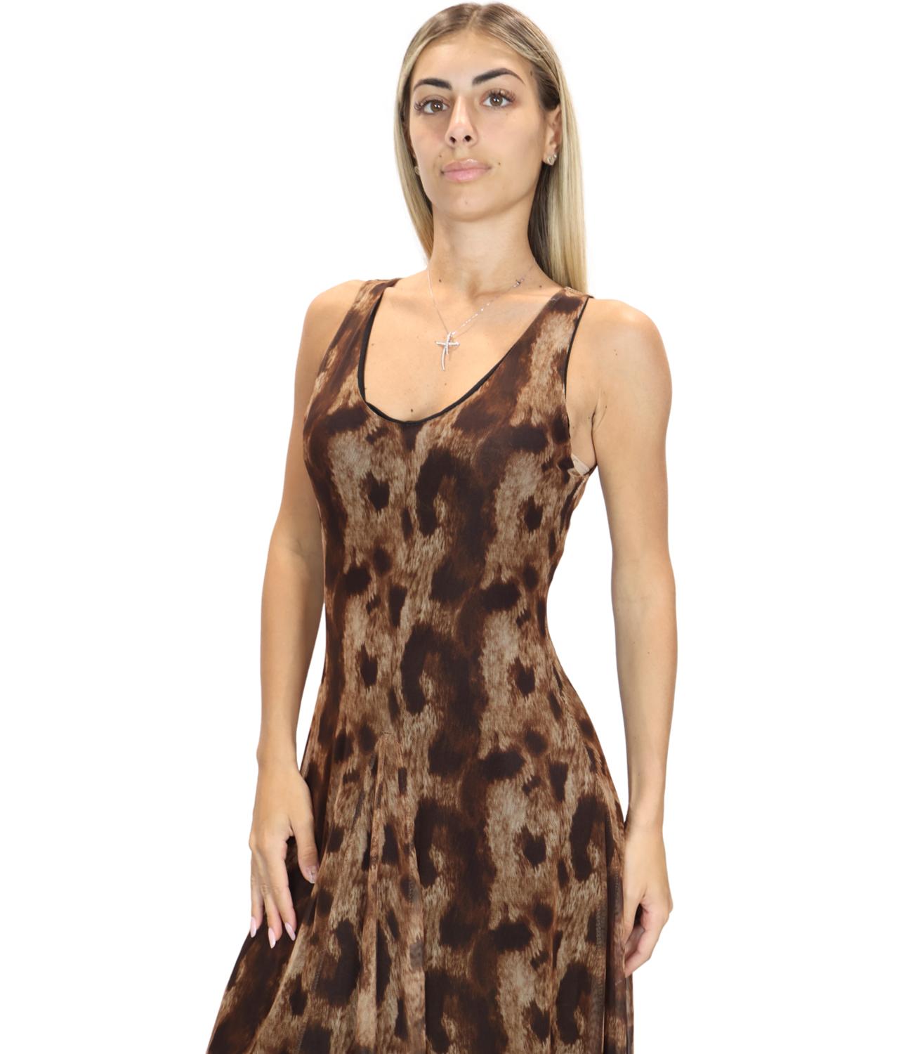 Abito Susy Mix AI20572GR25 Donna - Moro