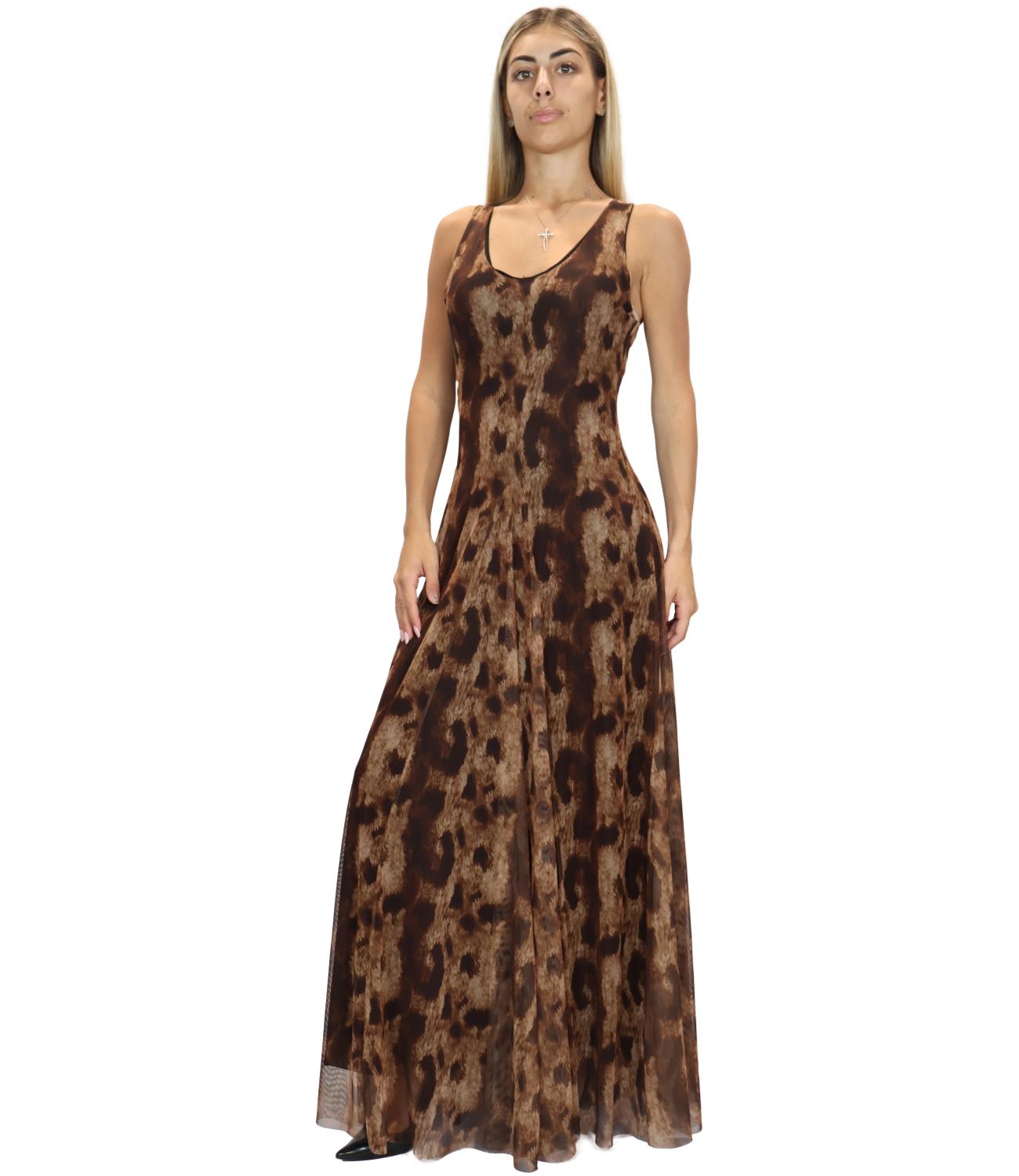 Abito Susy Mix AI20572GR25 Donna - Moro