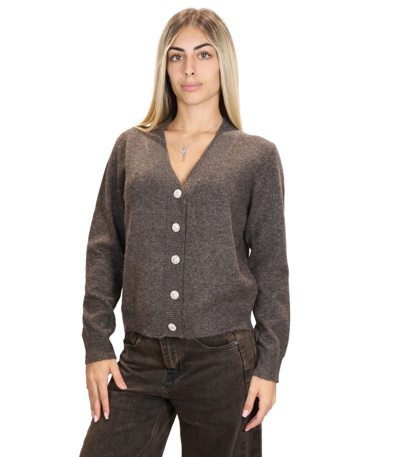 Maglia Susy Mix K35327 Donna - Moro