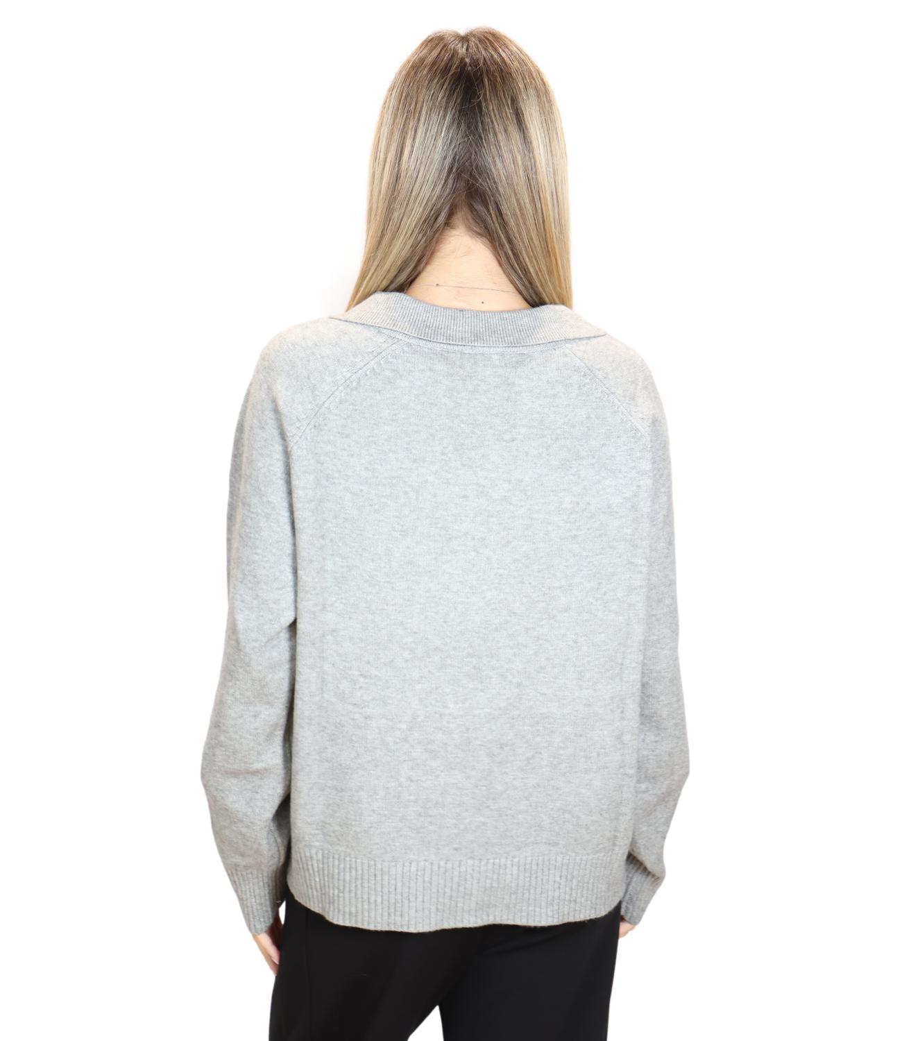 Polo Susy Mix K367 Donna - Grigio