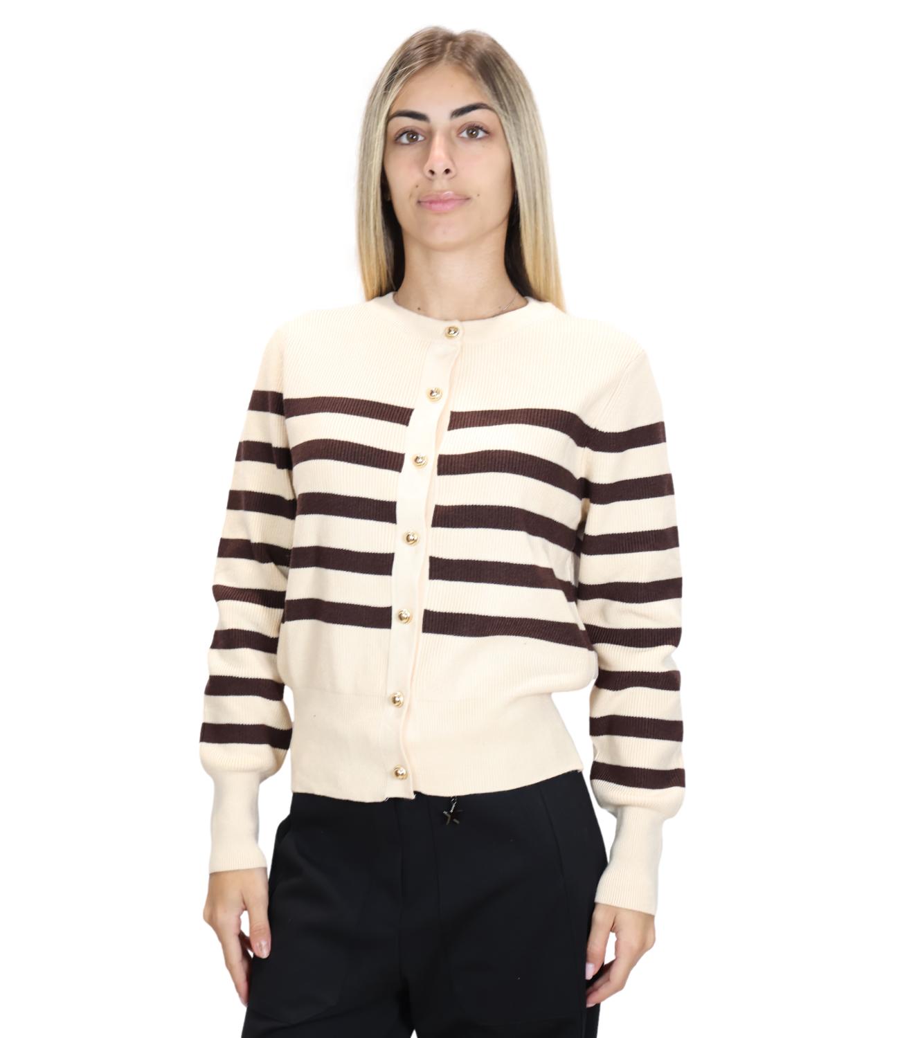 Maglia Susy Mix M149 Donna - Crema