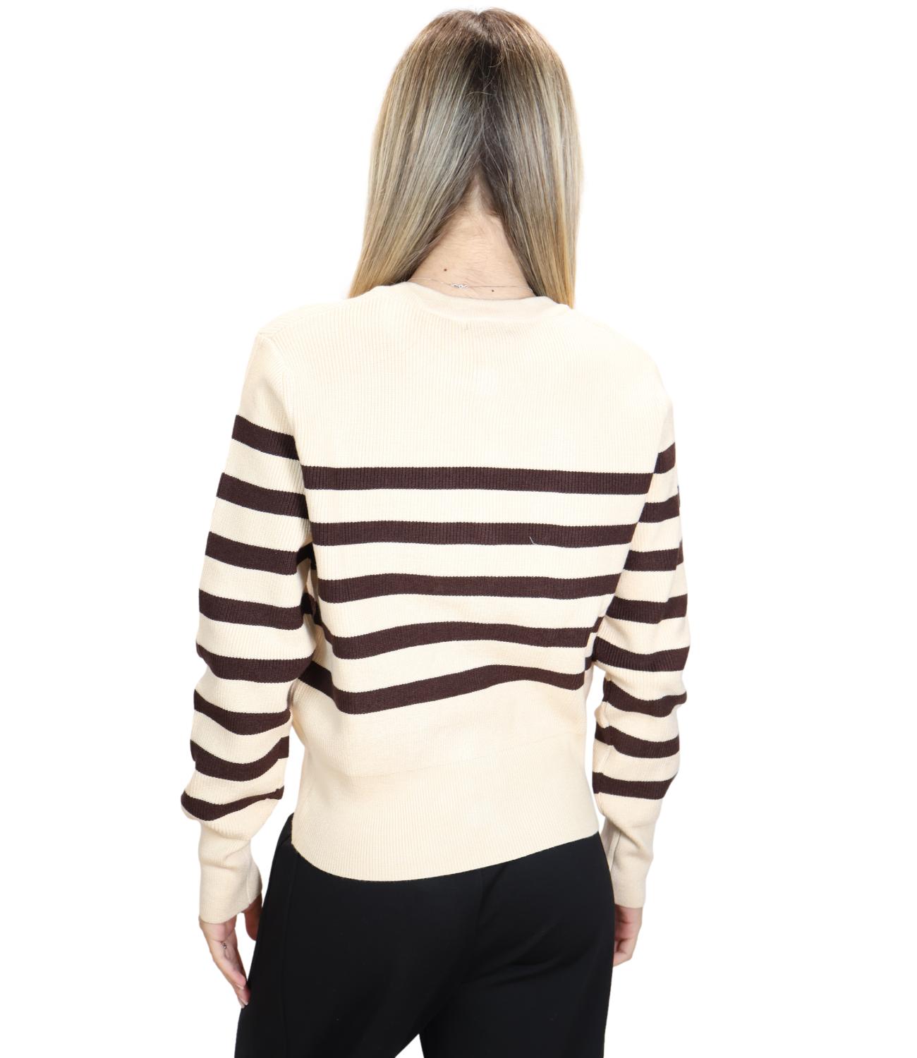 Maglia Susy Mix M149 Donna - Crema