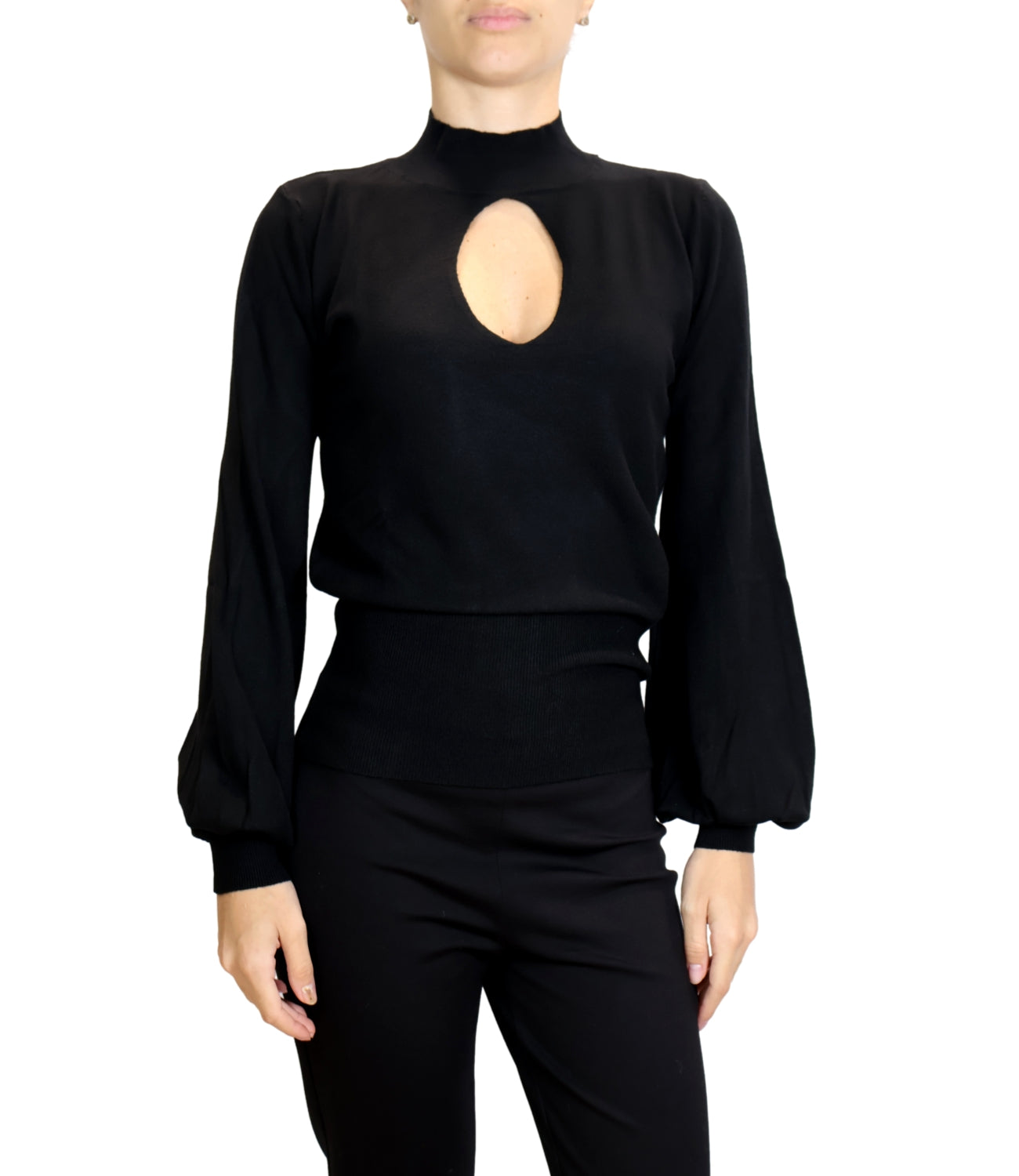 Maglia Susy Mix M339 Donna - Nero