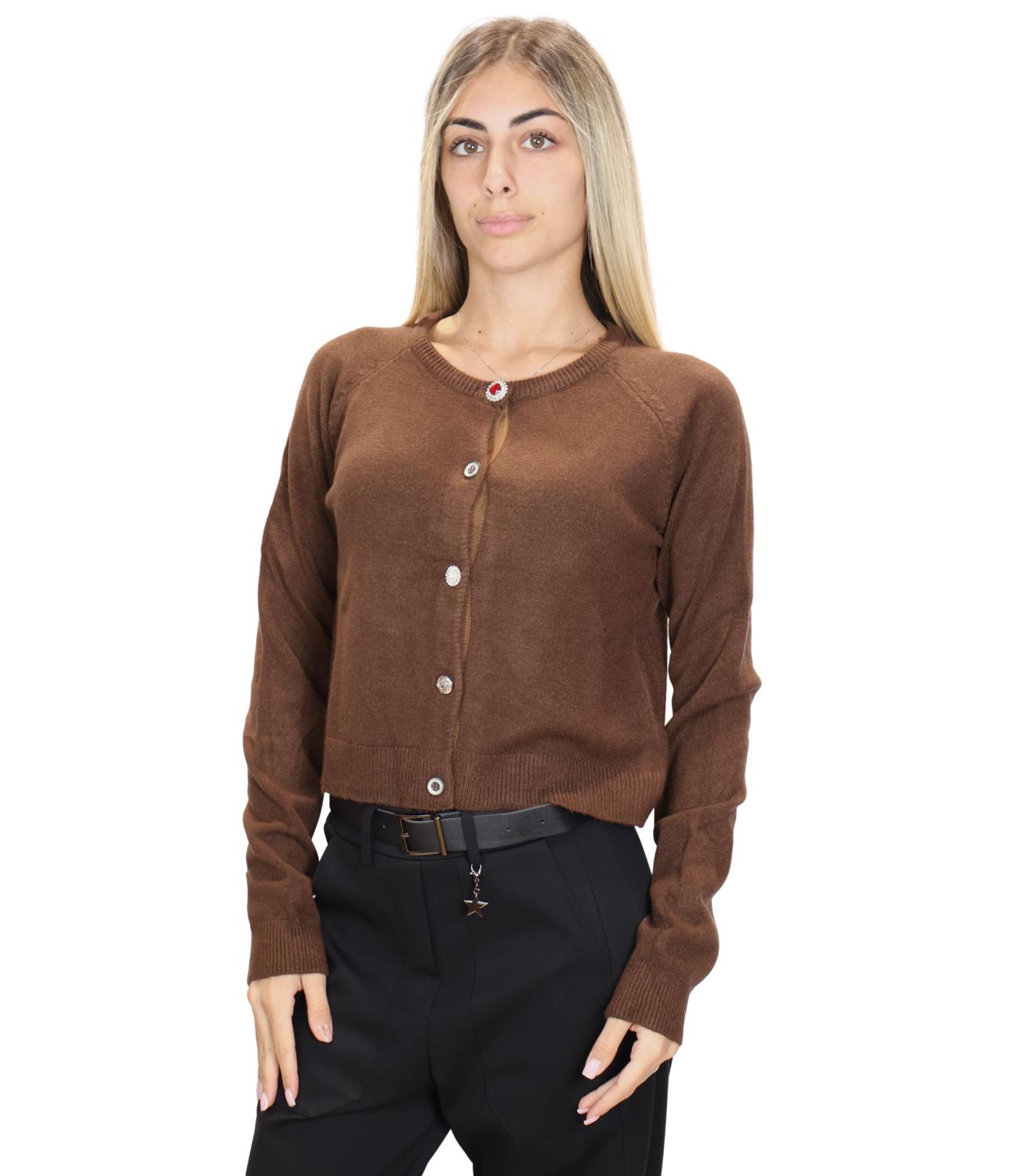Maglia Susy Mix M366 Donna - Moro
