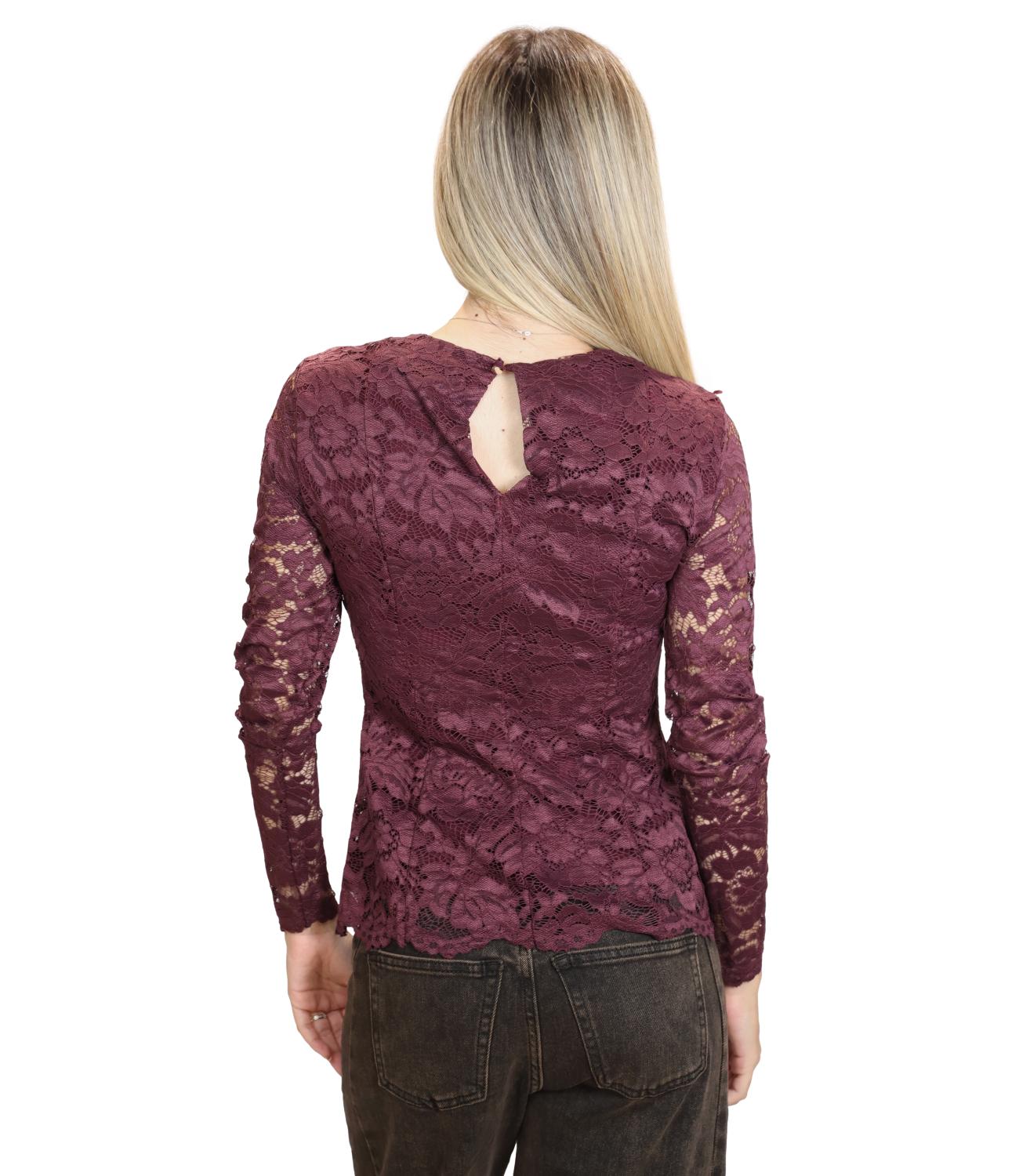 Maglia Susy Mix MA4164MC117 Donna - Vino
