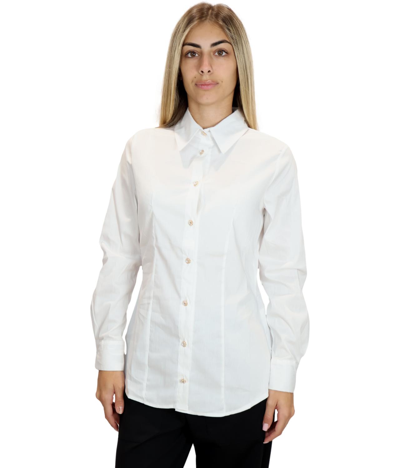 Camicia Susy Mix PP459T6 Donna - Bianco