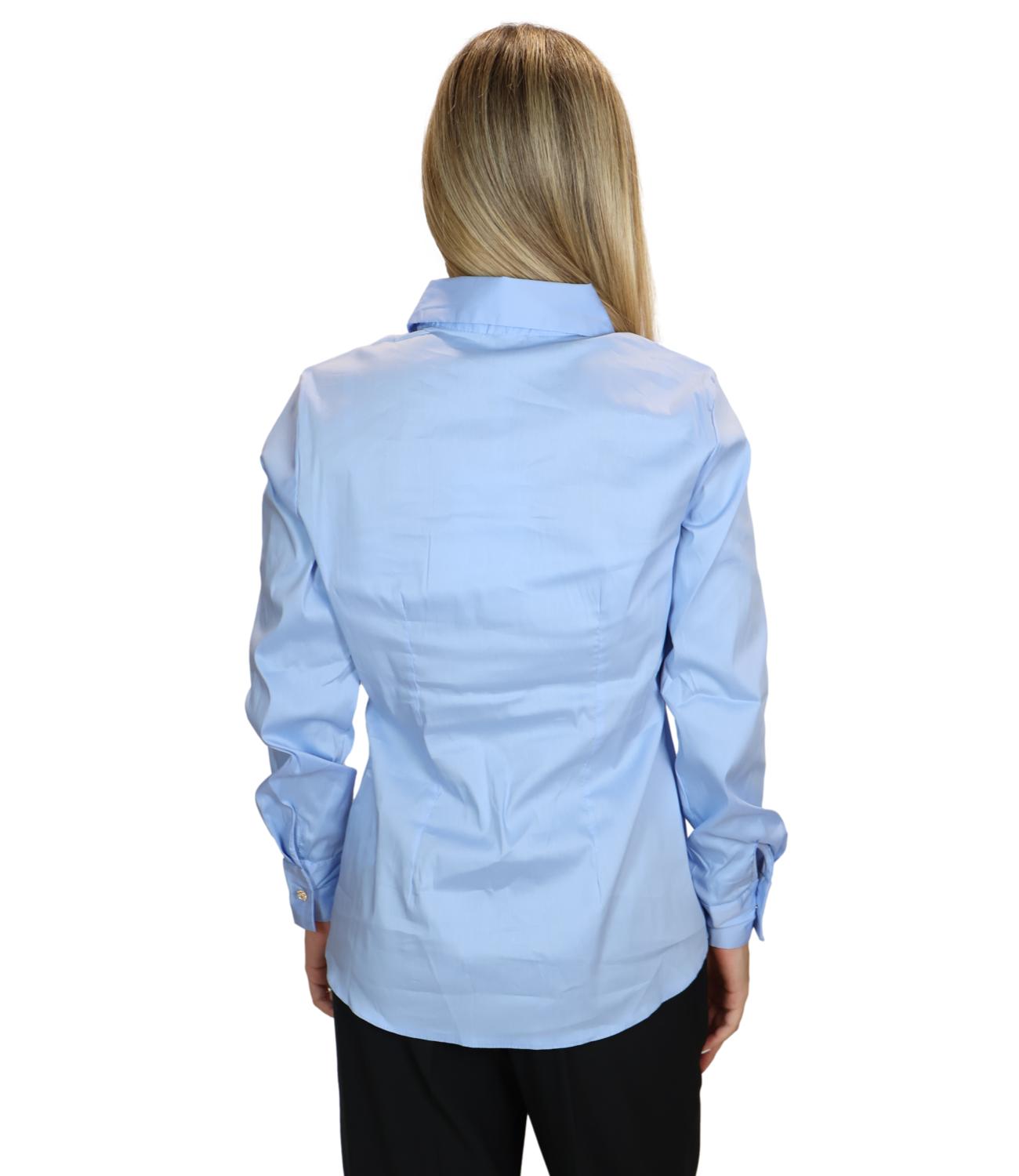 Camicia Susy Mix PP459T6 Donna - Celeste