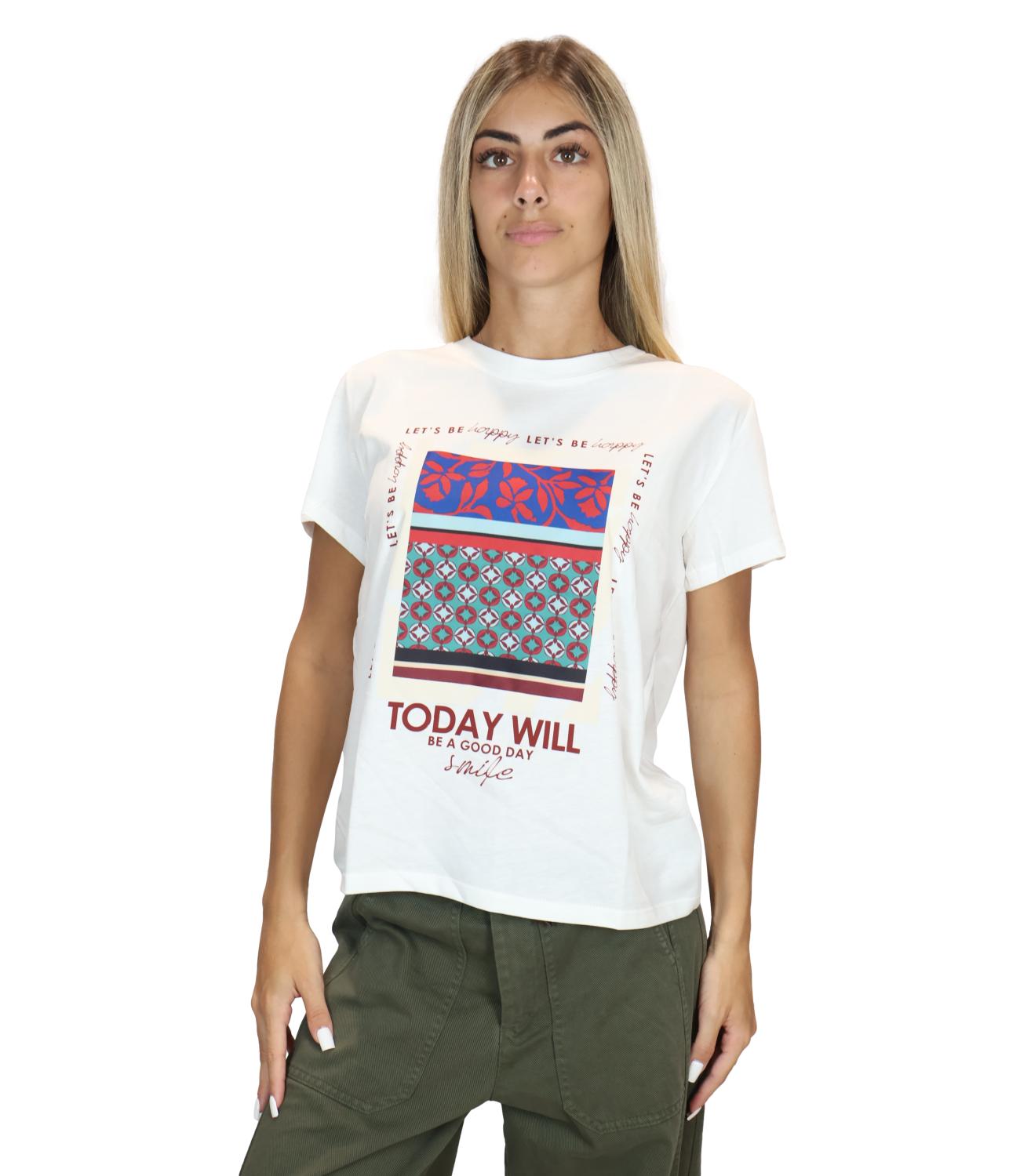 T-Shirt Susy Mix SH004840 Donna - B.co/blu