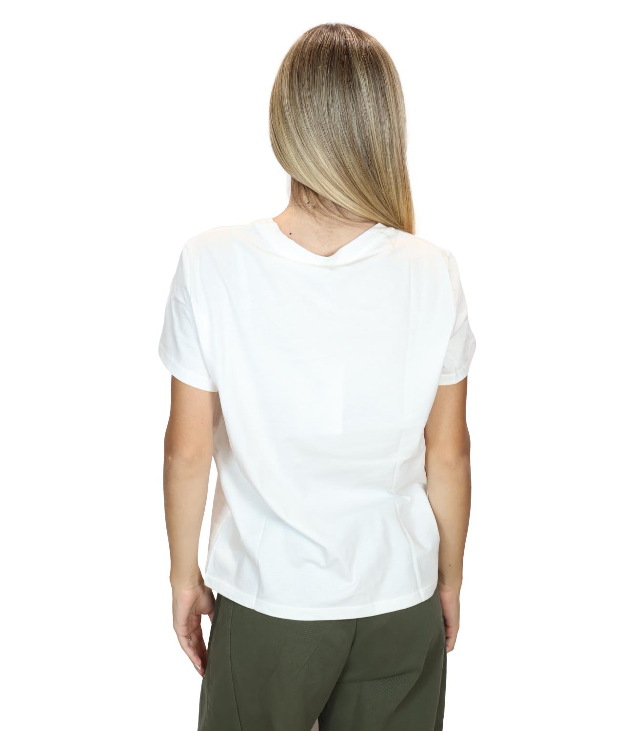 T-Shirt Susy Mix SH004840 Donna - B.co/verde