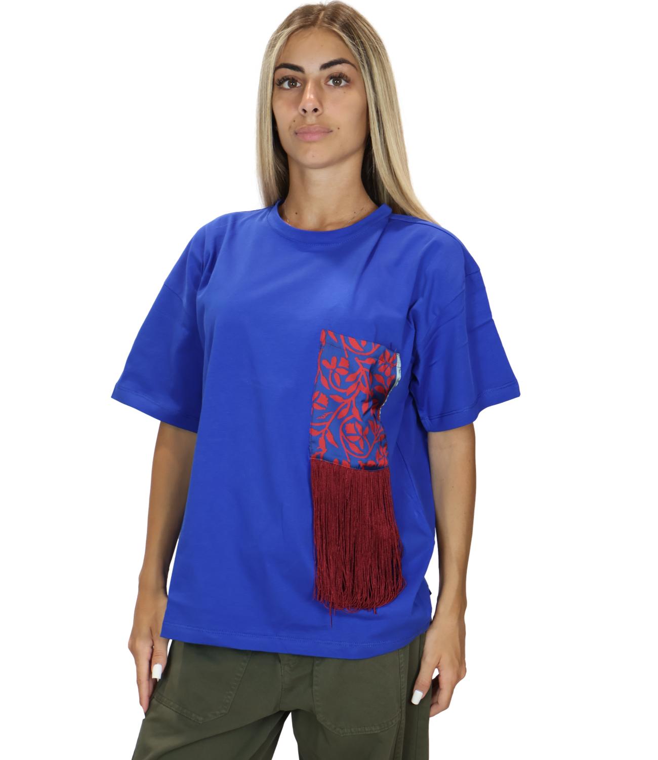 T-Shirt Susy Mix SH004932 Donna - Blu Royal
