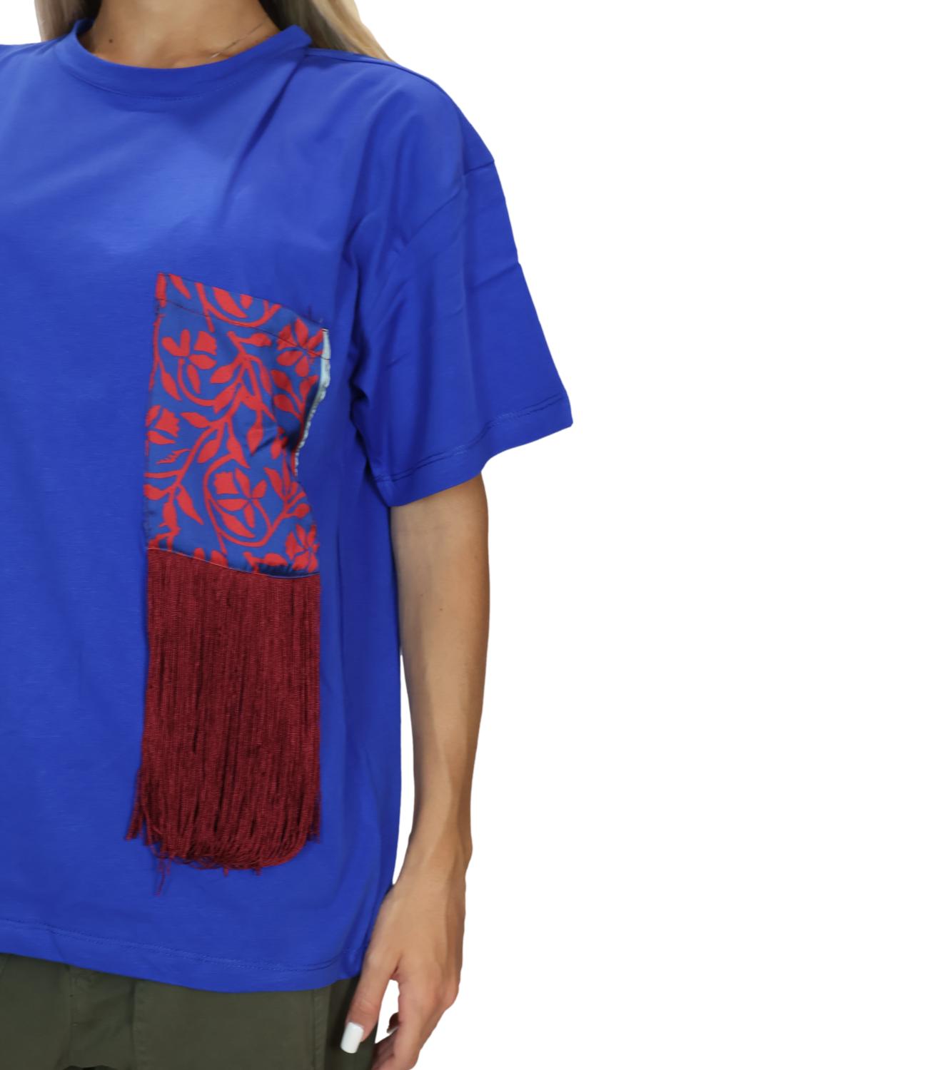 T-Shirt Susy Mix SH004932 Donna - Blu Royal