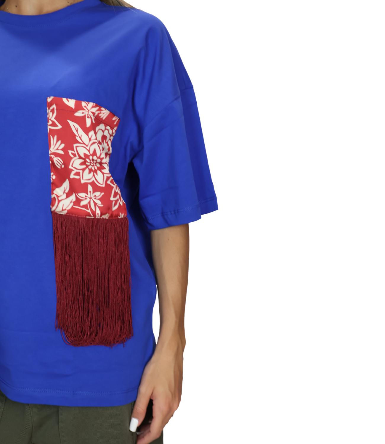 T-Shirt Susy Mix SH004932 Donna - Blu Royal