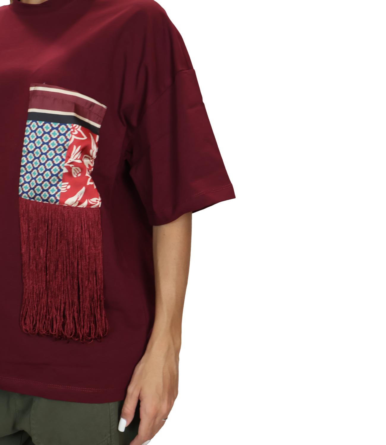 T-Shirt Susy Mix SH004932 Donna - Vino