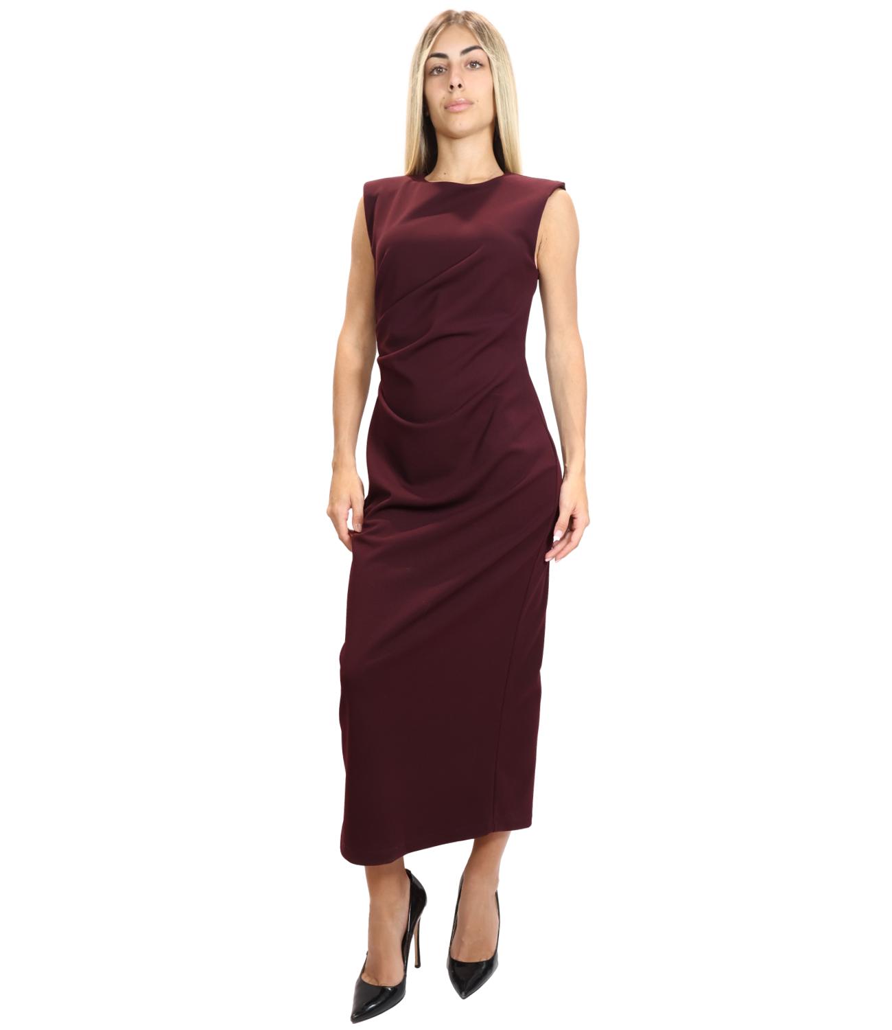 Abito Susy Mix SM259A Donna - Vino