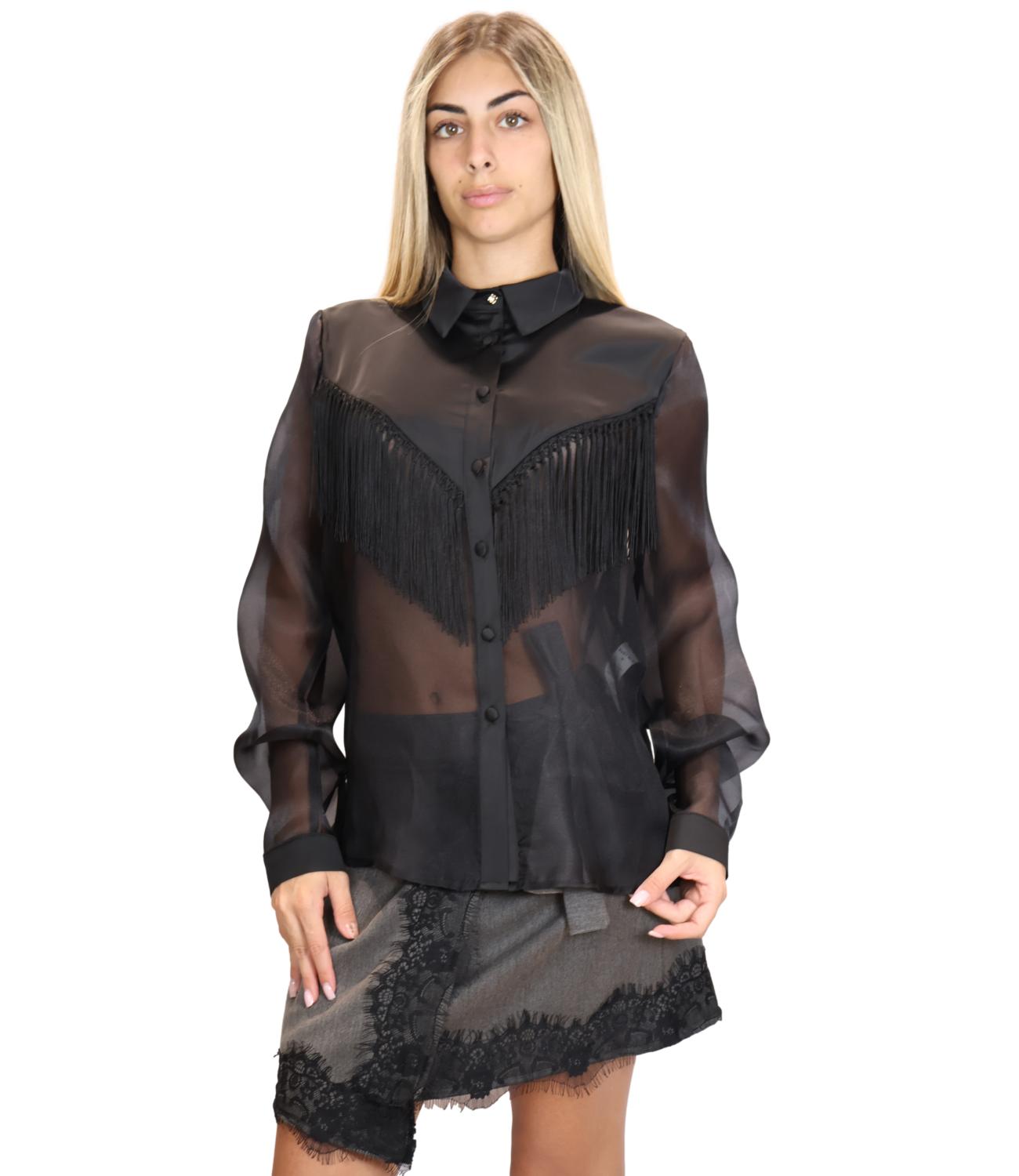Camicia Susy Mix Y1567C211C38 Donna - Nero