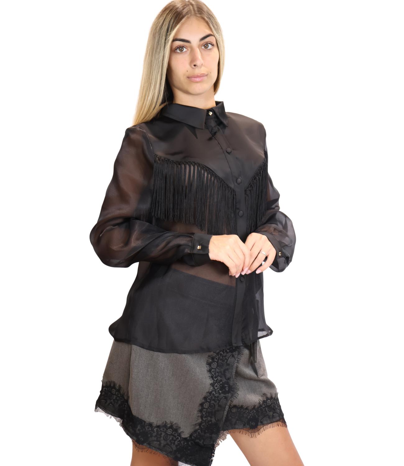 Camicia Susy Mix Y1567C211C38 Donna - Nero