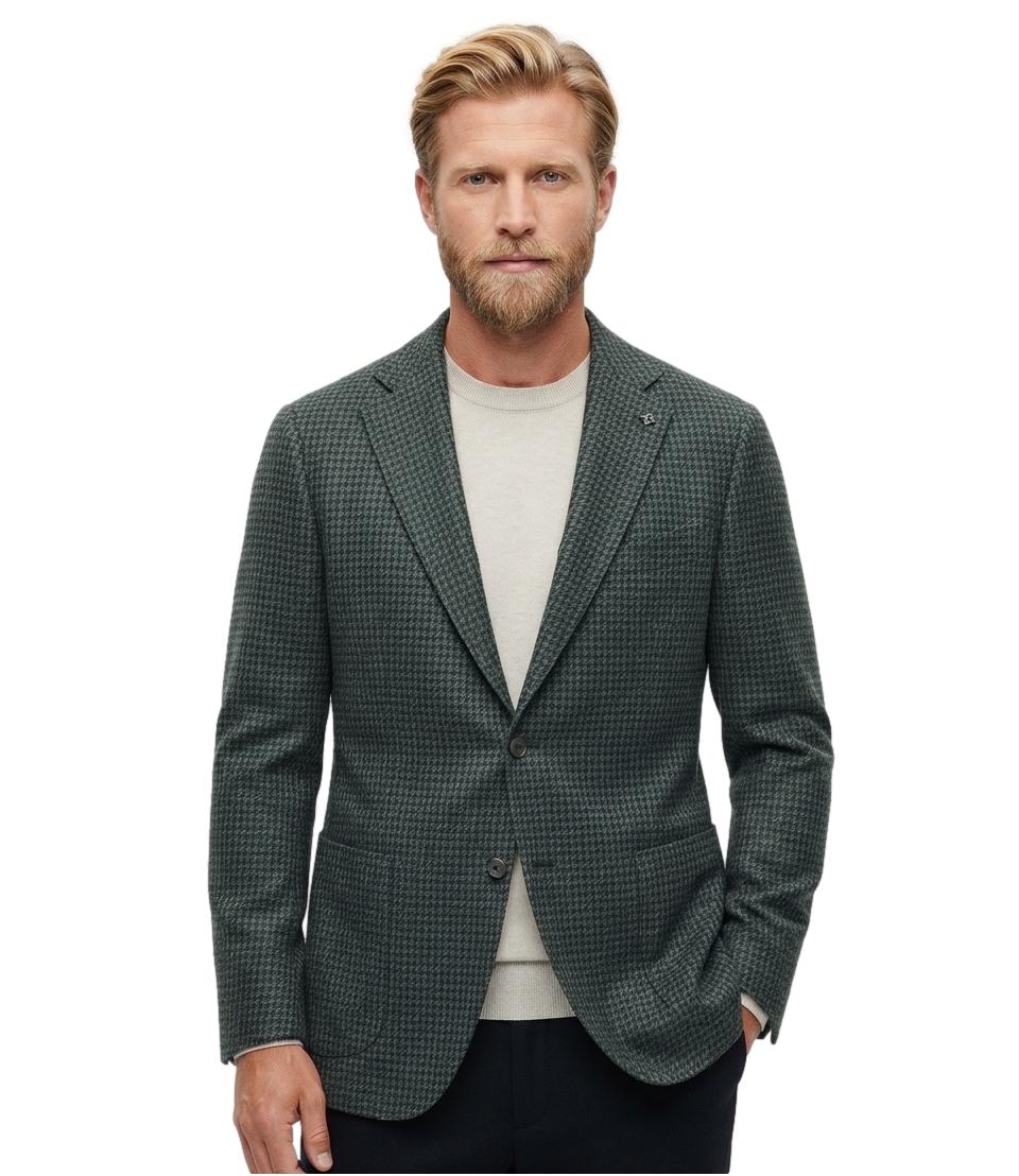Giacca Tagliatore 1SMC22K Uomo - Verde