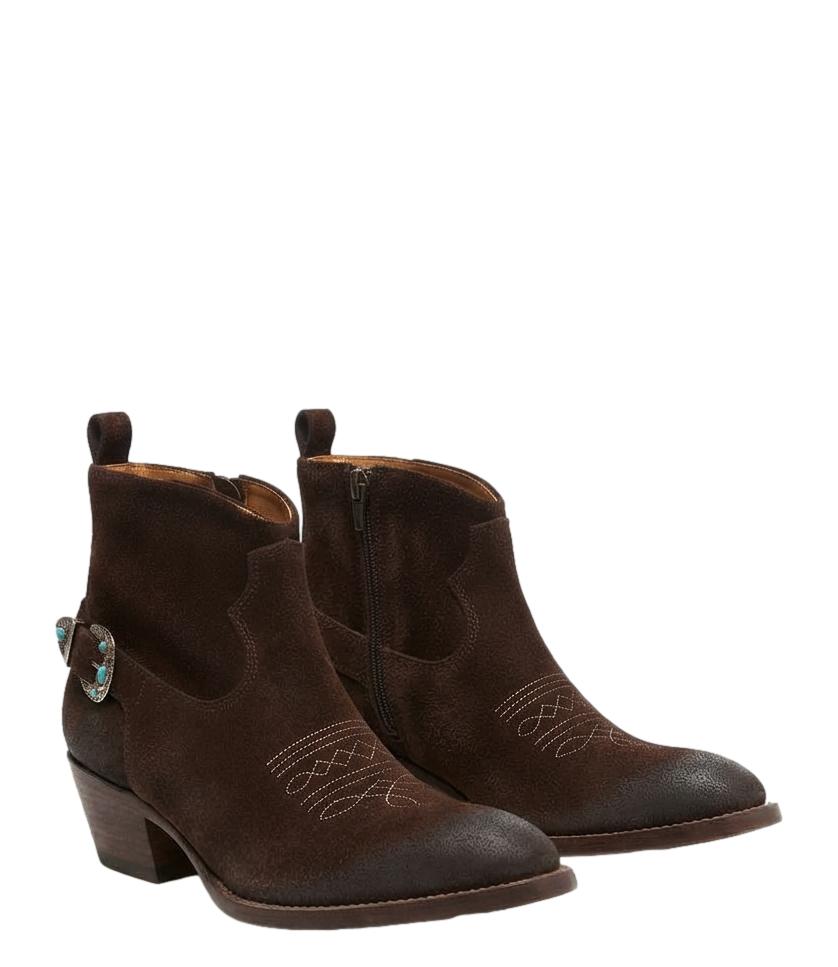 Stivali Taji AUSTIN SUEDE Donna - Marrone