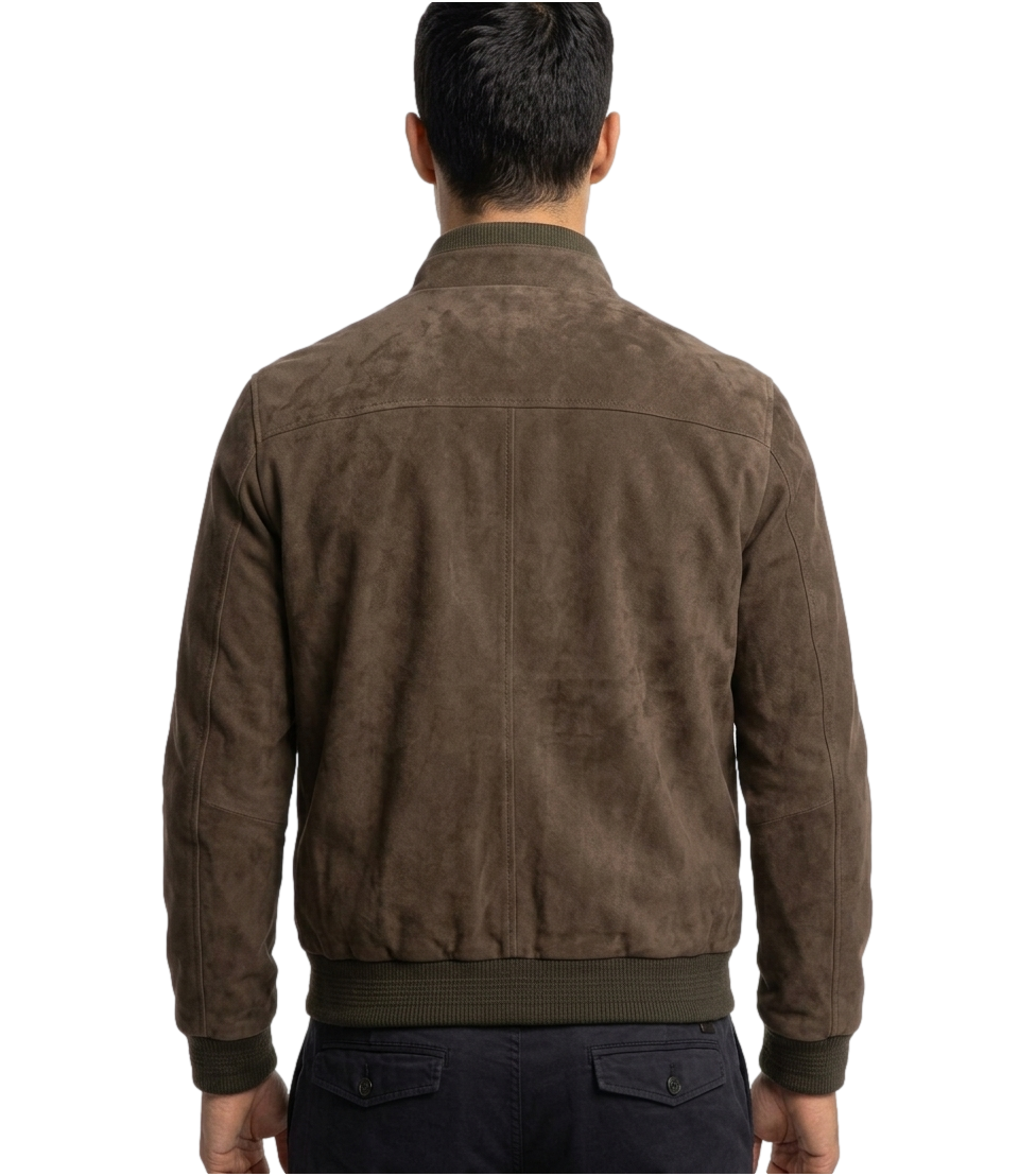 Giacca pelle The Jack Leathers ELVIS Uomo - Marrone