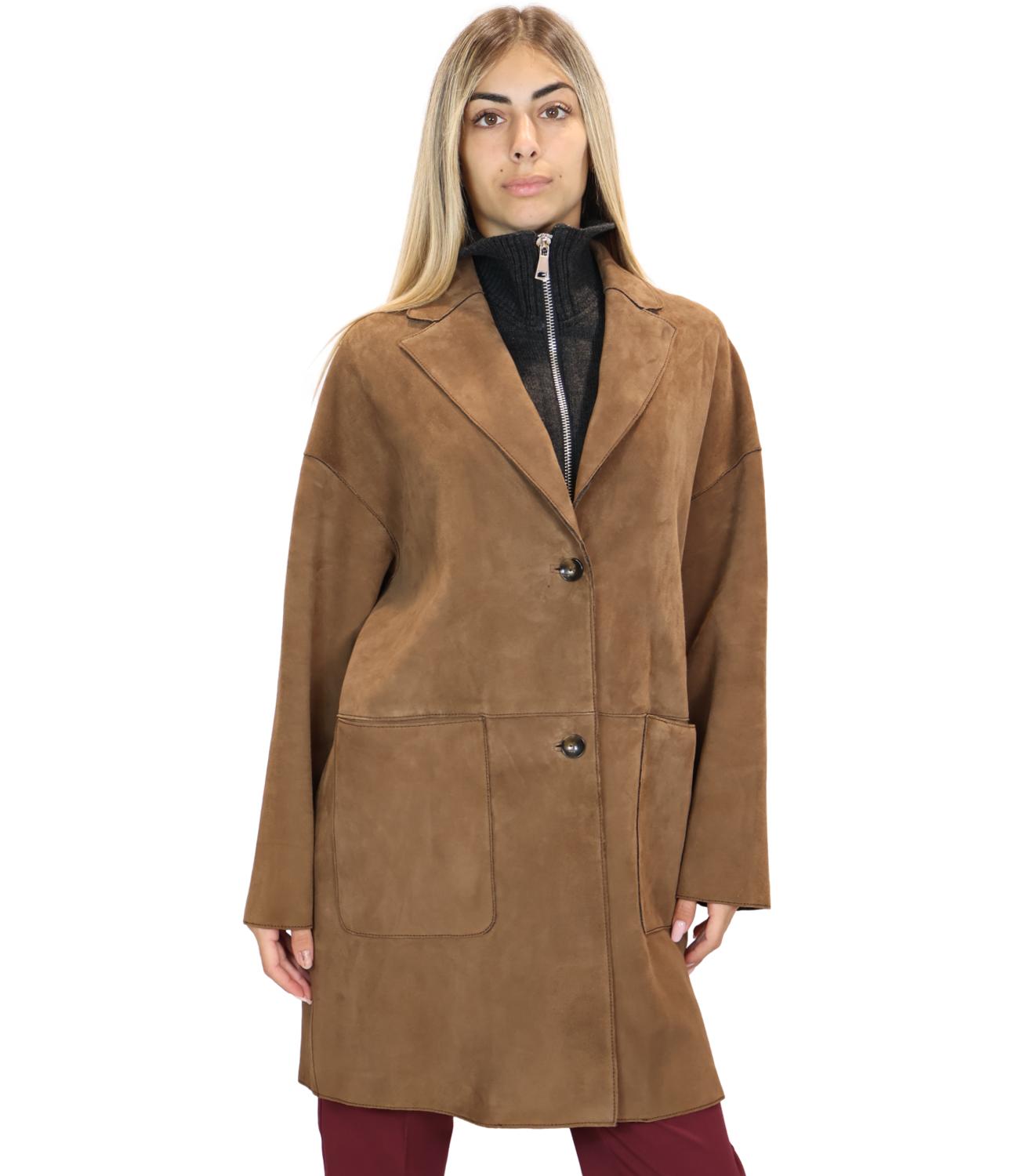 Giacca The Jackie Leathers ANGQ DK GSAC Donna - Whiskey