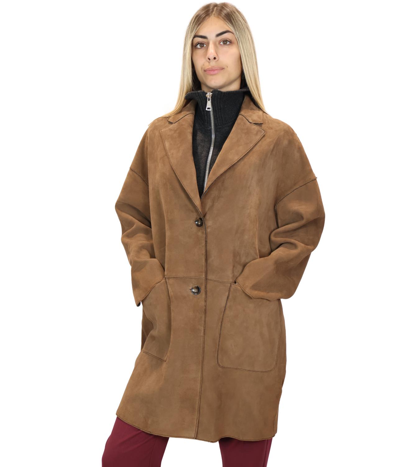 Giacca The Jackie Leathers ANGQ DK GSAC Donna - Whiskey