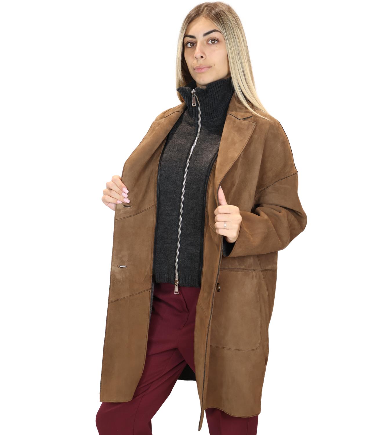 Giacca The Jackie Leathers ANGQ DK GSAC Donna - Whiskey