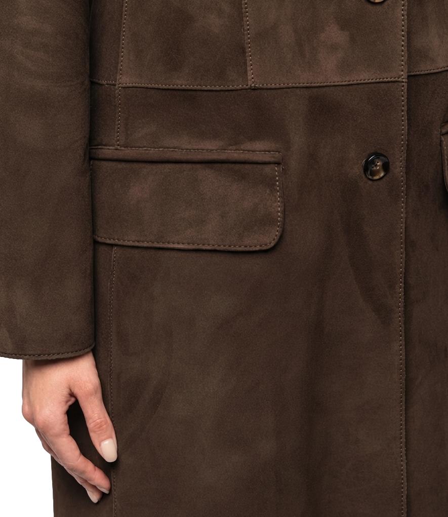 Giacca The Jackie Leathers DORO GSAC Donna - Walnut Brown