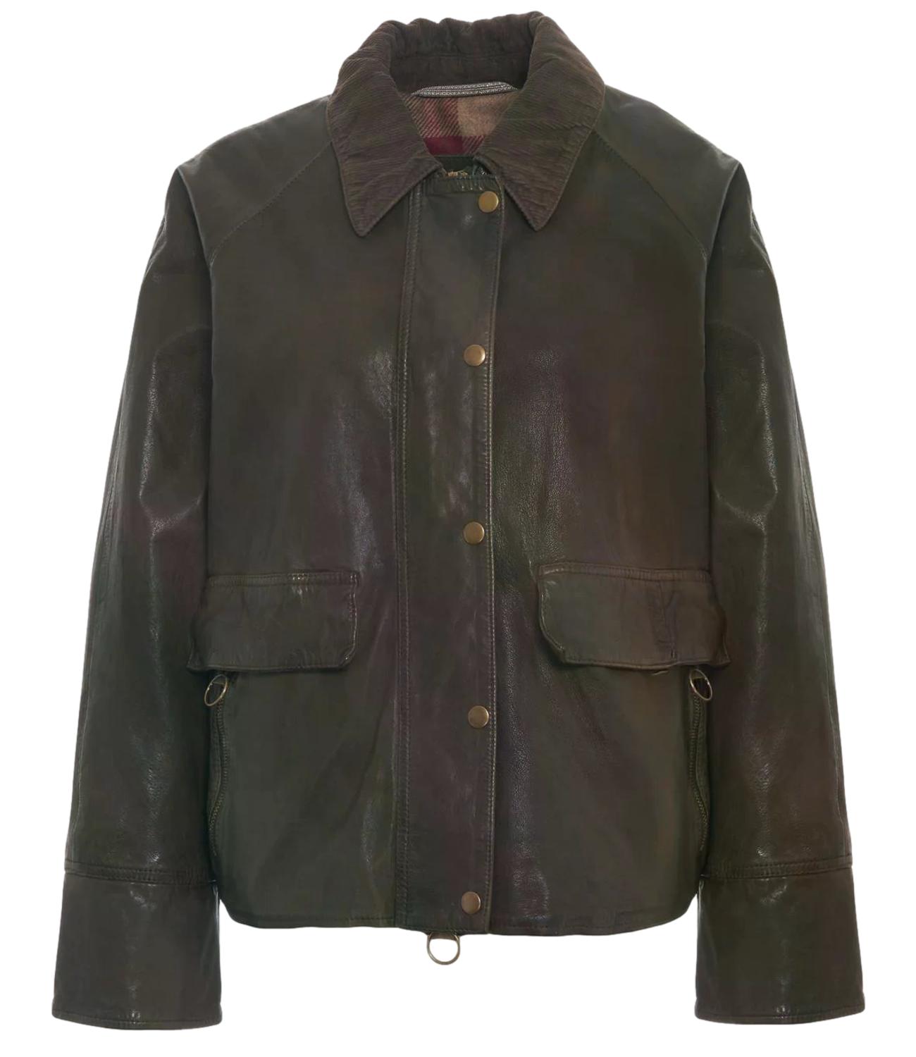Giacca The Jackie Leathers GLIS VEGT Donna - Cricket Green