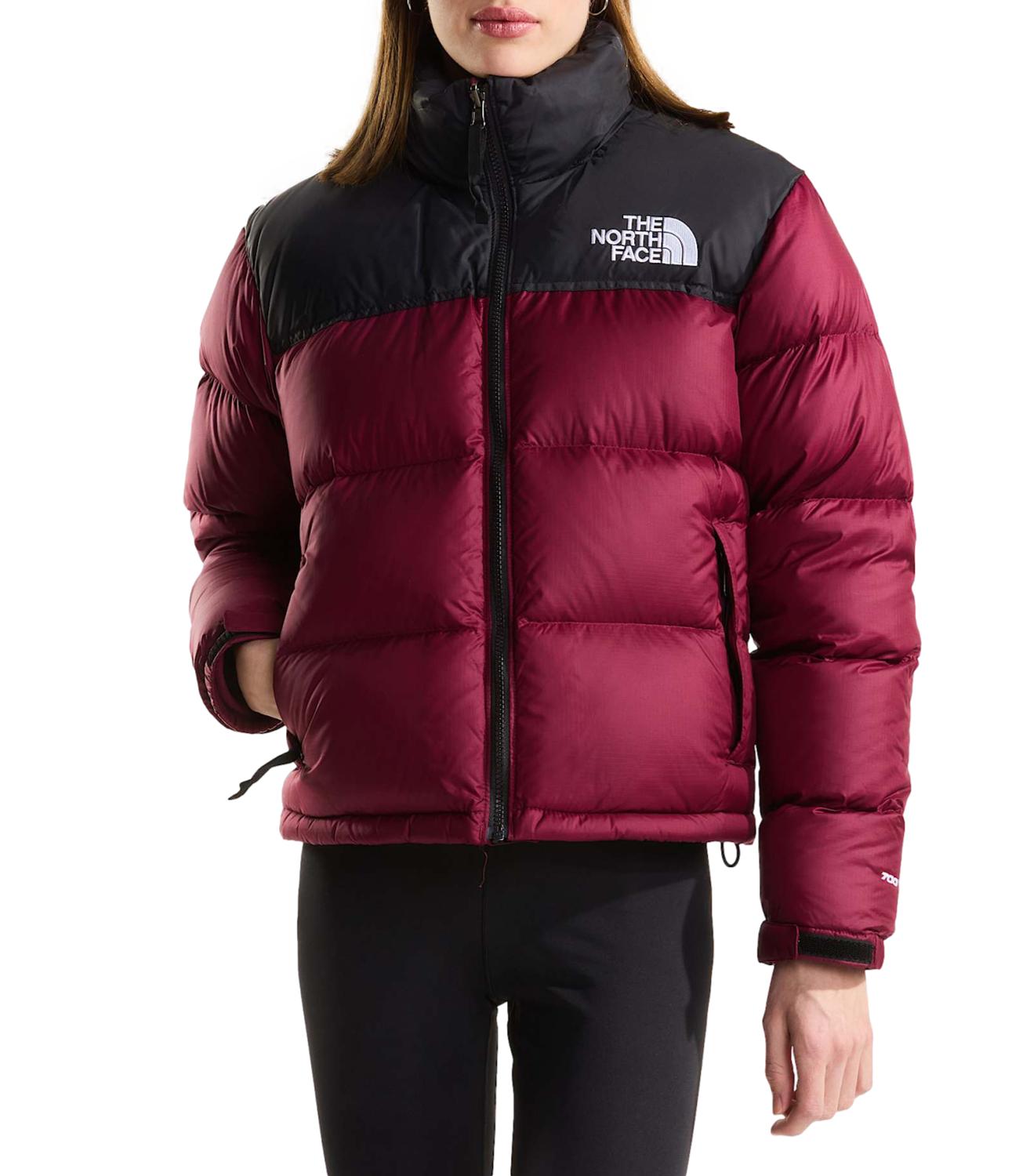 Giacca The North Face NF0A3XEO Donna - Burgundy Crush/tnf Blac