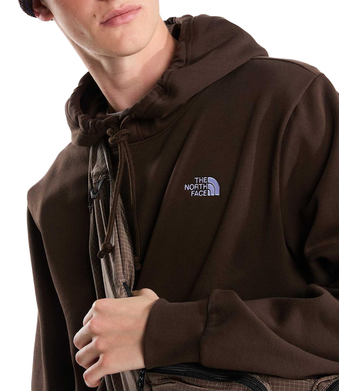 Felpa con cappuccio The North Face NF0A8CWM Uomo - Dark Chestnut