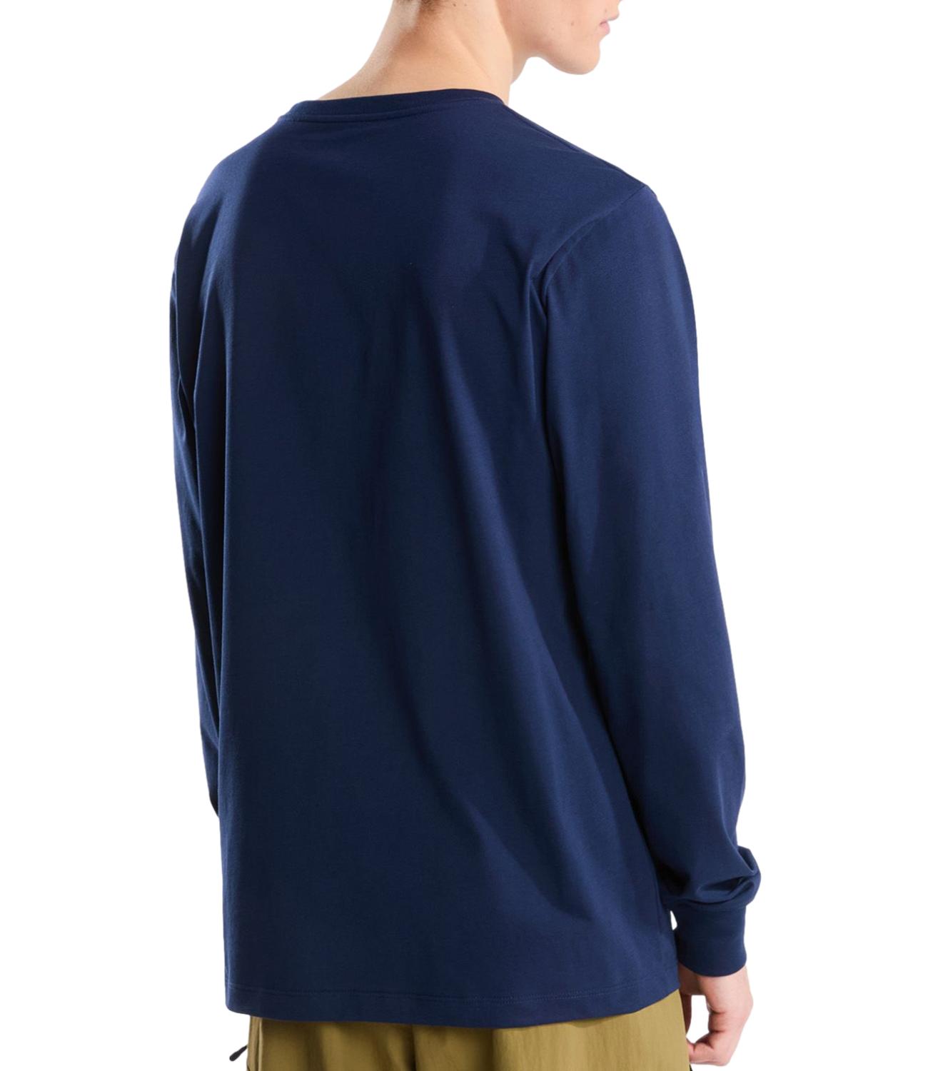 T-shirt manica lunga The North Face NF0A8EU3 Uomo - Summit Navy