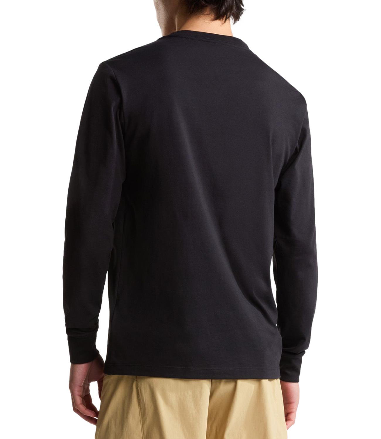 T-shirt manica lunga The North Face NF0A8EU3 Uomo - Black