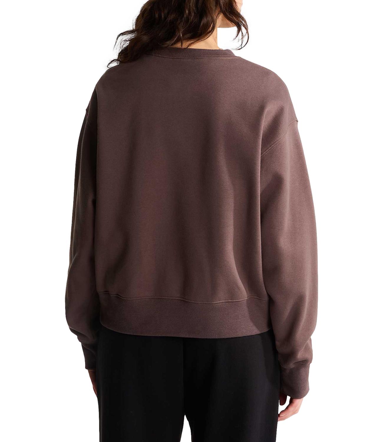 Felpa The North Face NF0A8HBY Donna - Crew Smokey Brown