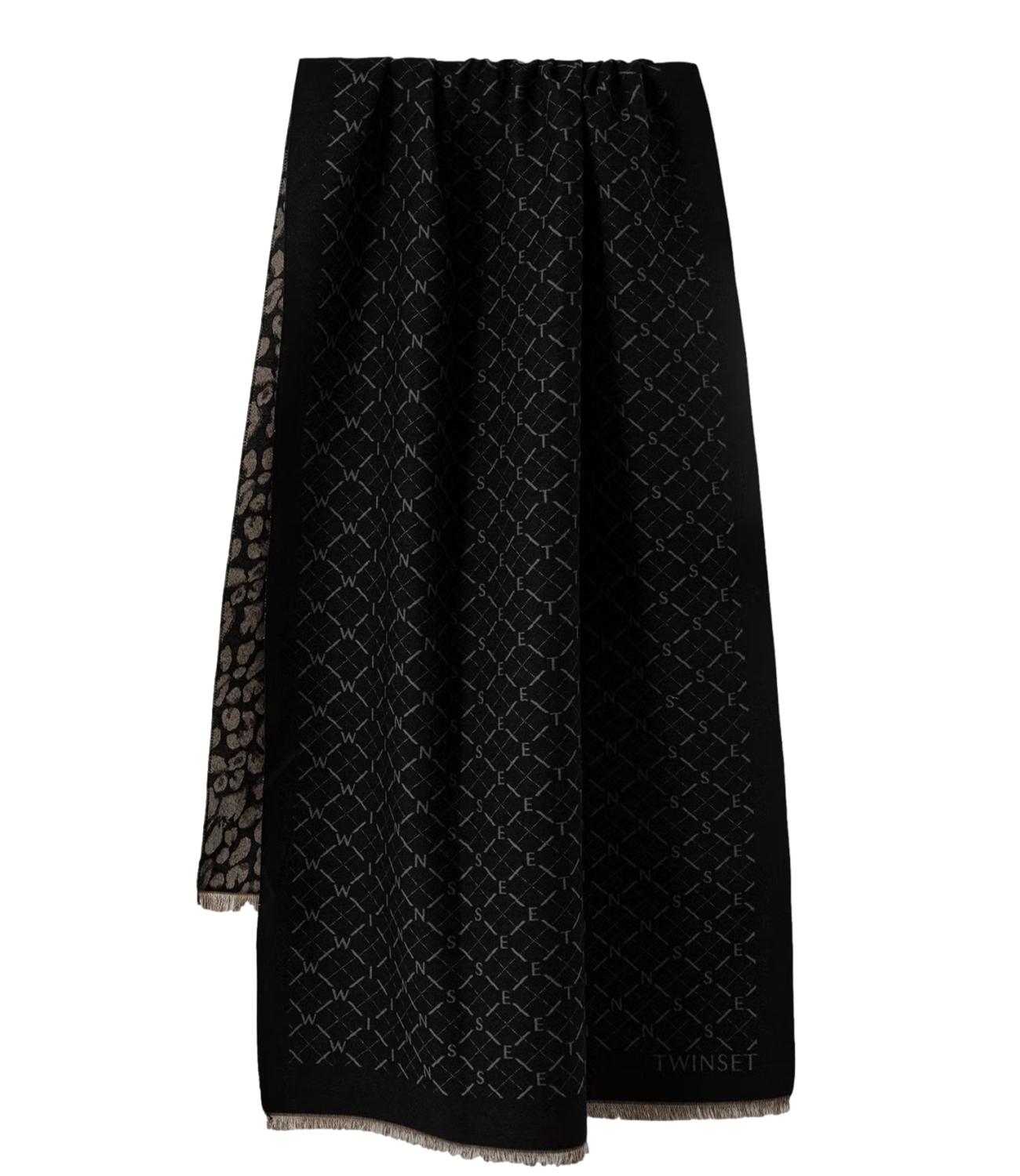 Stola Twin Set 262TA4300 Donna - Jacq.mix Nero/grigio